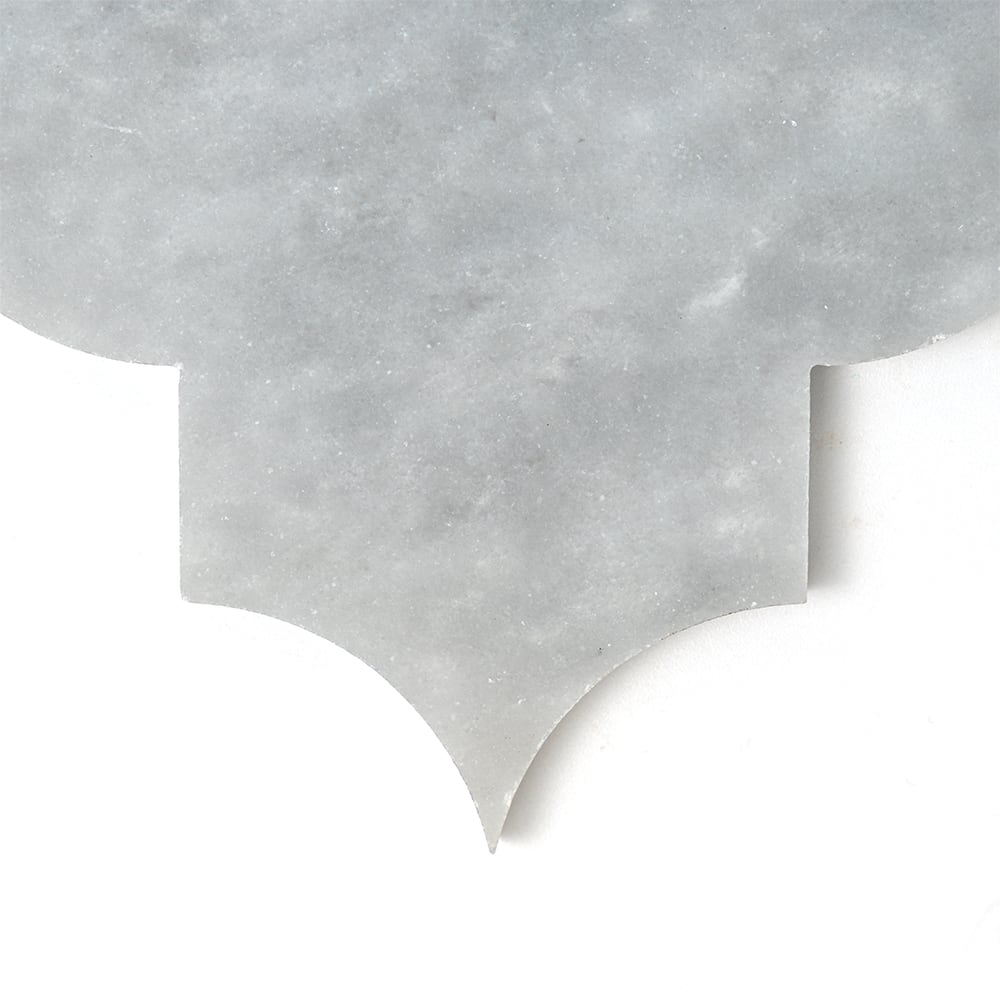Allure Light Arabesque Marble Field Tile (8"×11"×3/8" | honed | straight cut)