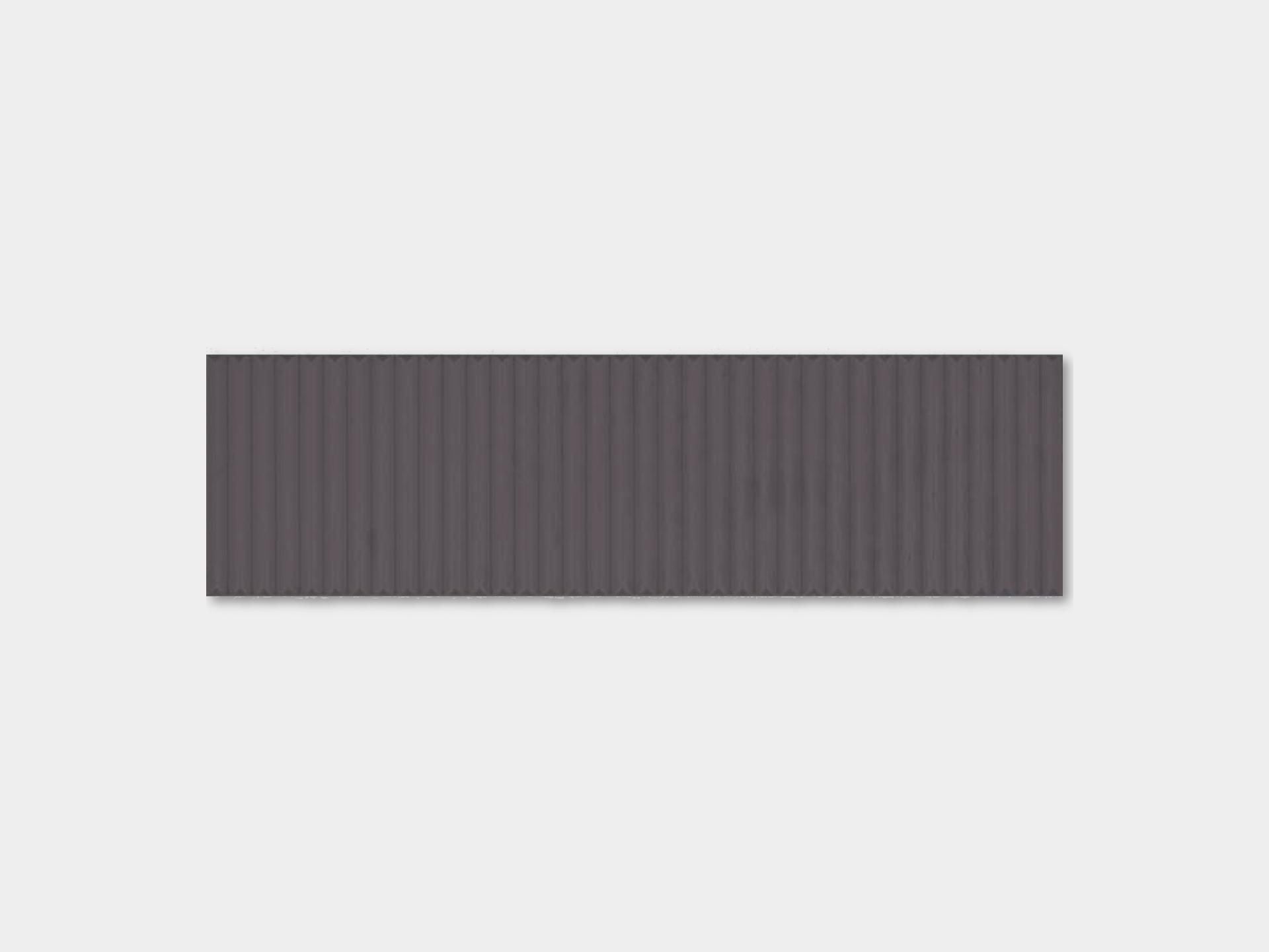 Trend Dark Vertical Wall Tile (5x17x9.5-mm | gloss)