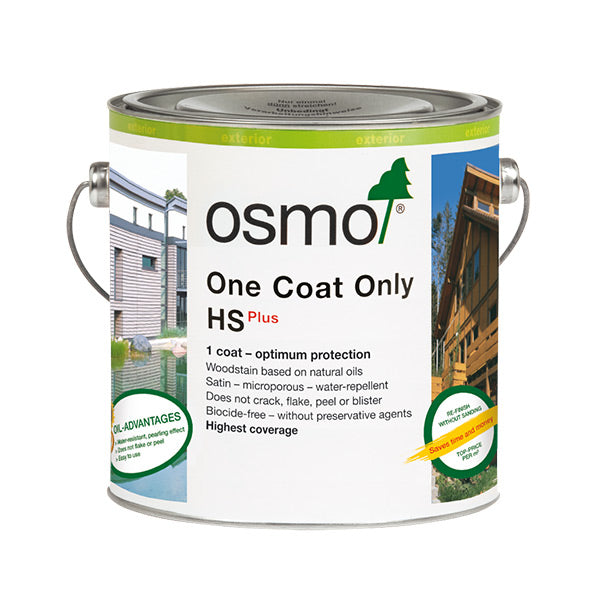 OSMO: One Coat Only HS Plus Wood Finish #9207 (Quartz Gray | 2.5L | Exterior)