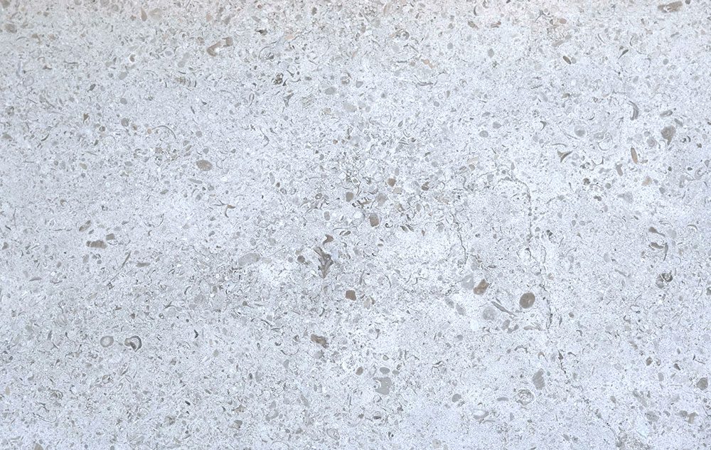 GASCOGNE BLUE:  Limestone Field Tile (16"x16"x5/8" | time worn)