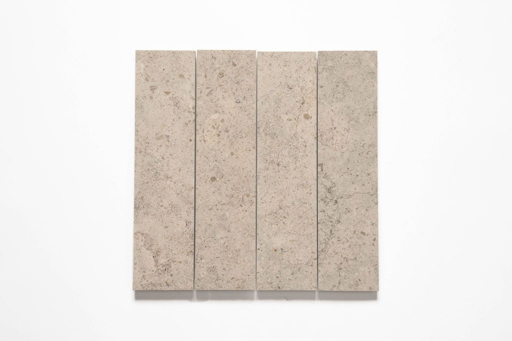 Gascogne Blue limestone coping, product image, 16"×24"×1 31/32" size. Premium limestone for floors and walls.