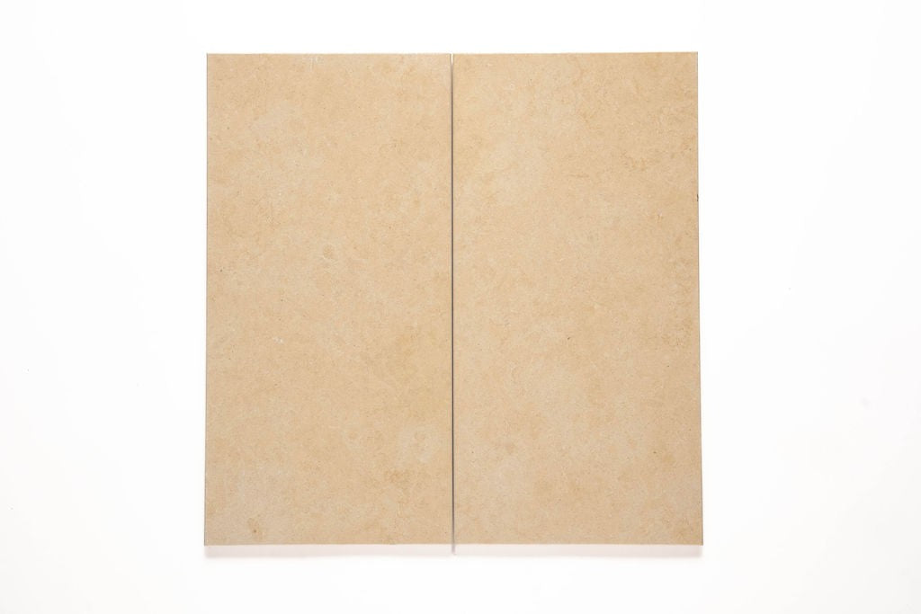 Halila limestone trim, product image, 3/4" size. Premium limestone for floors and walls.