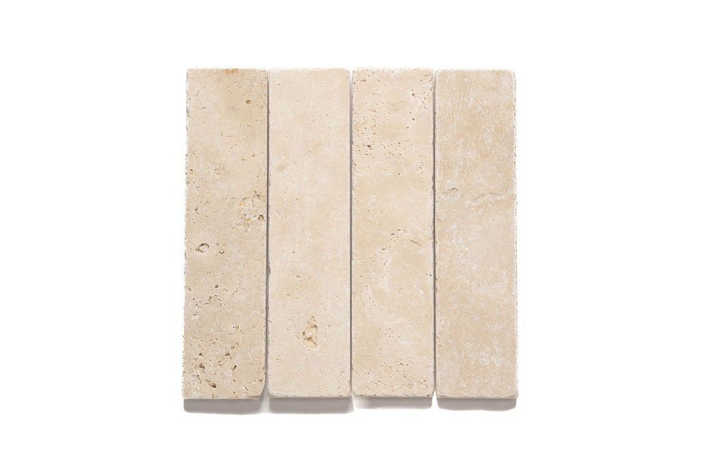Ivory Travertine Ivory travertine pavers, primary product image. Premium travertine for floors and walls.