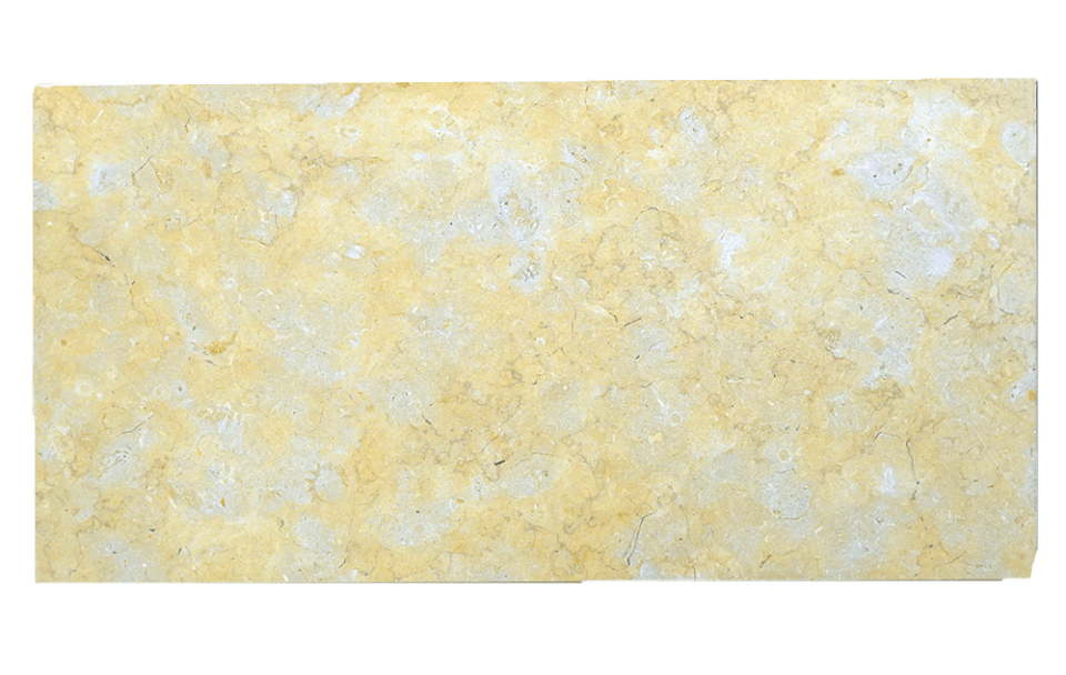 JERUSALEM GOLD: C15 Chair Rail Limestone Tile Accessory (2"x12"x1" | honed)