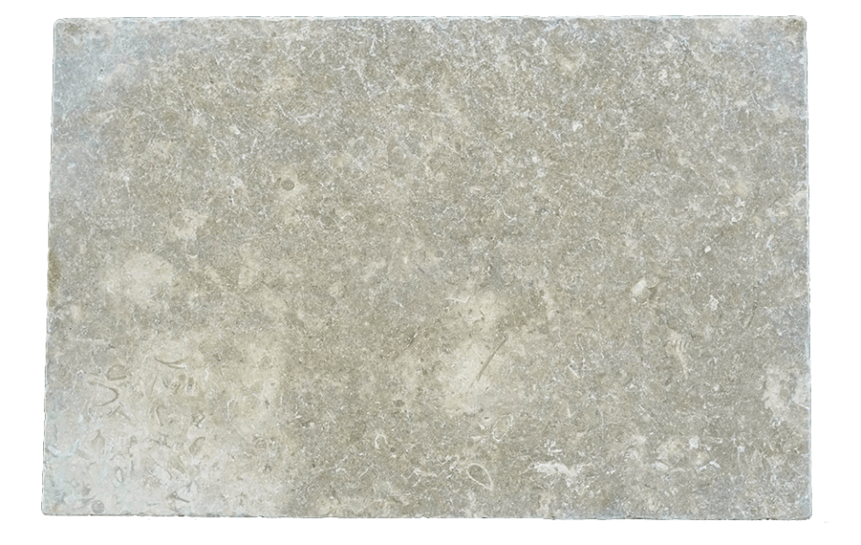 JERUSALEM GREY&GOLD:  Limestone Field Tile (12"x12"x1&2" | tumbled)