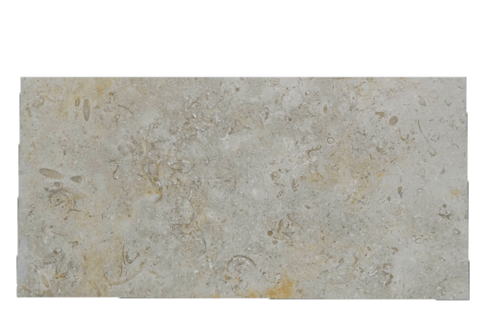 JERUSALEM GREY&GOLD:  Limestone Field Tile (12"x12"x3&8" | honed)