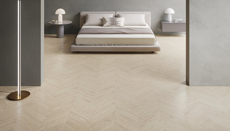Porcelain Stoneware Emil Mimesis Wood Bedroom Avorio lifestyle image