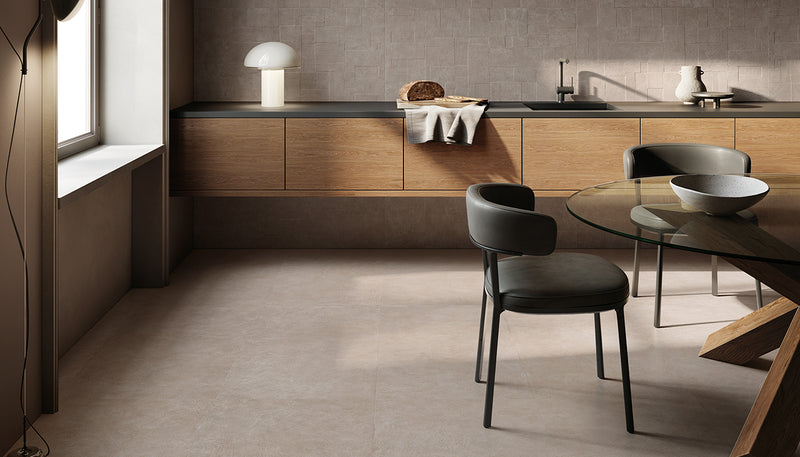 Porcelain Stoneware Emil Sixty Brick Image Detail Fango Fondo,fango Timbro lifestyle image