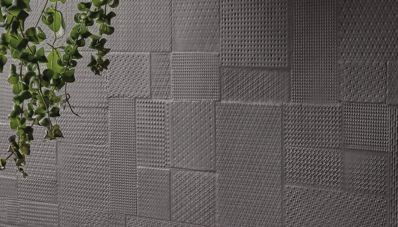 Porcelain Stoneware Emil Sixty Brick Antracite Timbro lifestyle image