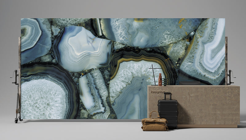 Porcelain Stoneware Level Level Marmi Marble Image Detail Agate Azure lifestyle image