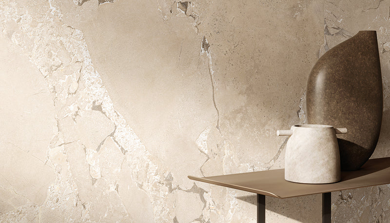 Porcelain Stoneware Provenza Unique Intensity Stone Stone Image Detail Beige Cobblestone lifestyle image