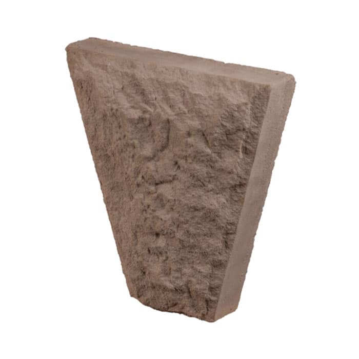 Keystone Terra manufactured stone trim by Casa di Sassi, primary product image, 5"×8"×10" size. Premium manufactured stone for exterior and interior walls.