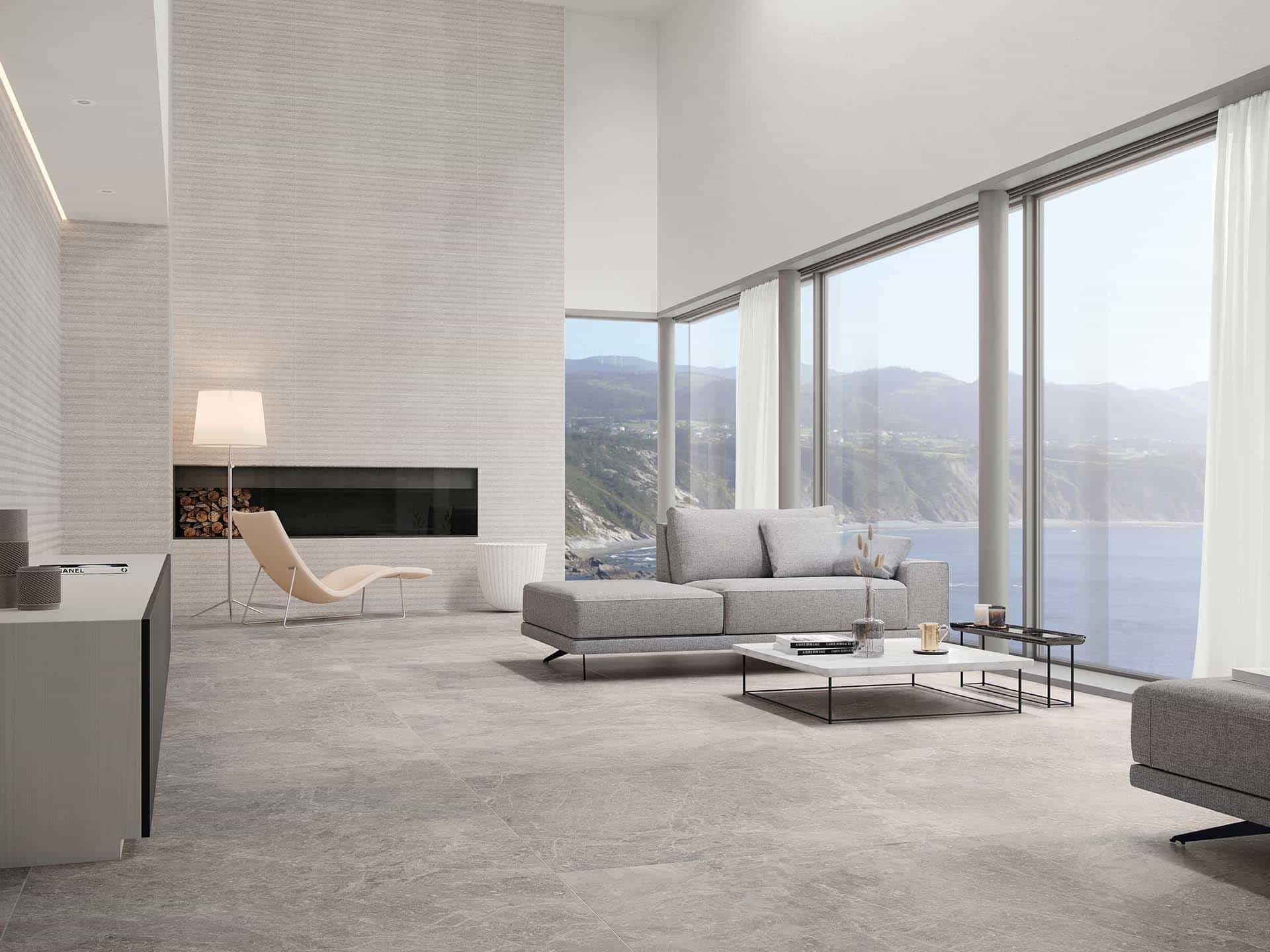 Spiga Caliza Noir Wall Tile (18x47x11-mm | matt)