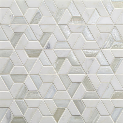 White Mountain – Colored Glass and Marble collection