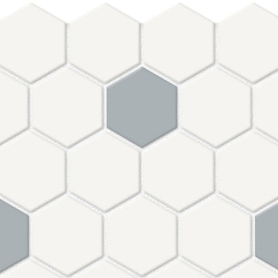 Canvas White W Cloud Blue Soho β Porcelain and Porcelain Tile collection