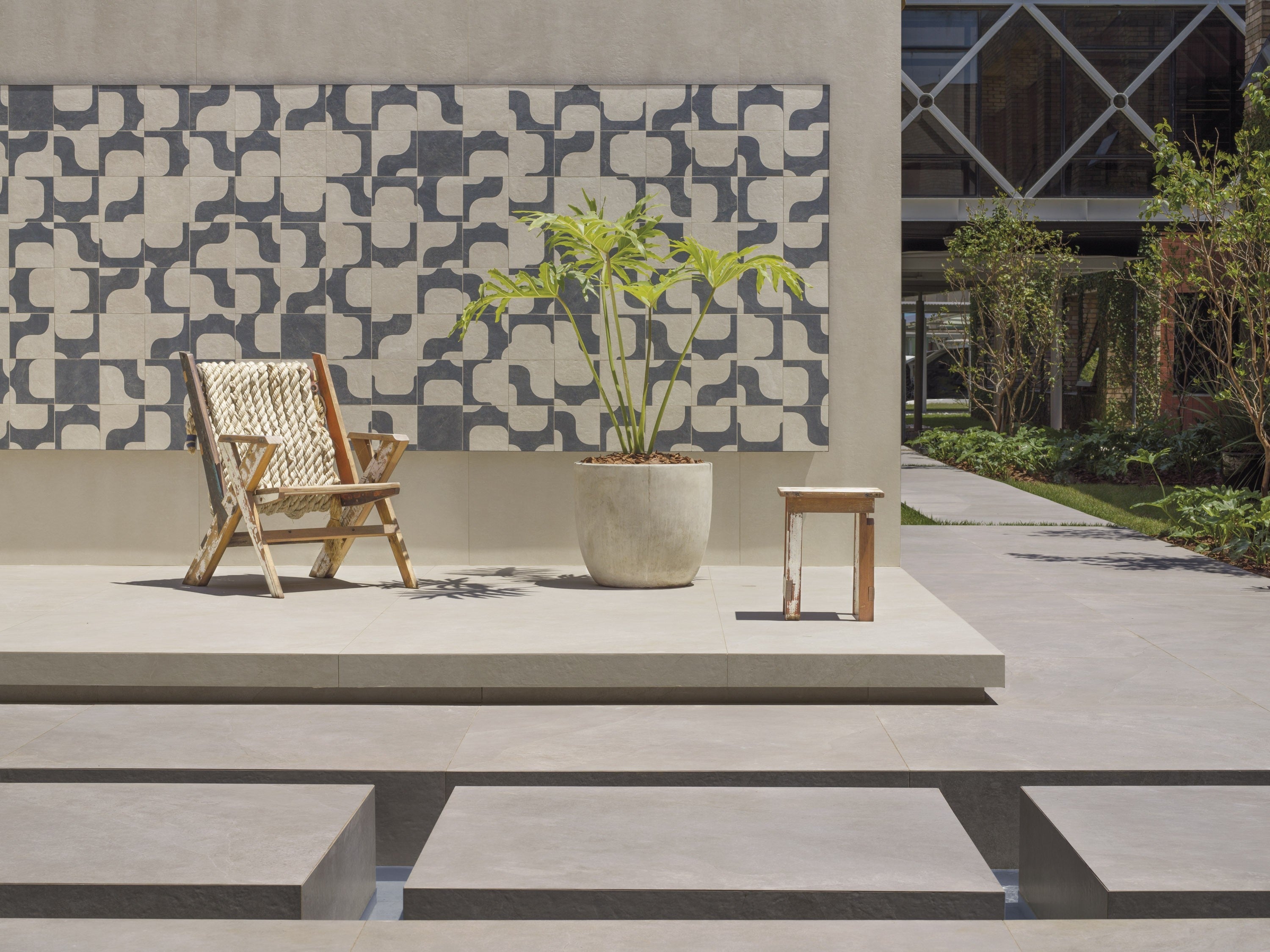 CARIOCA CANVAS: Ebony Enchantment Black Field Tile (8"x8"x9-mm | natural | rectified)