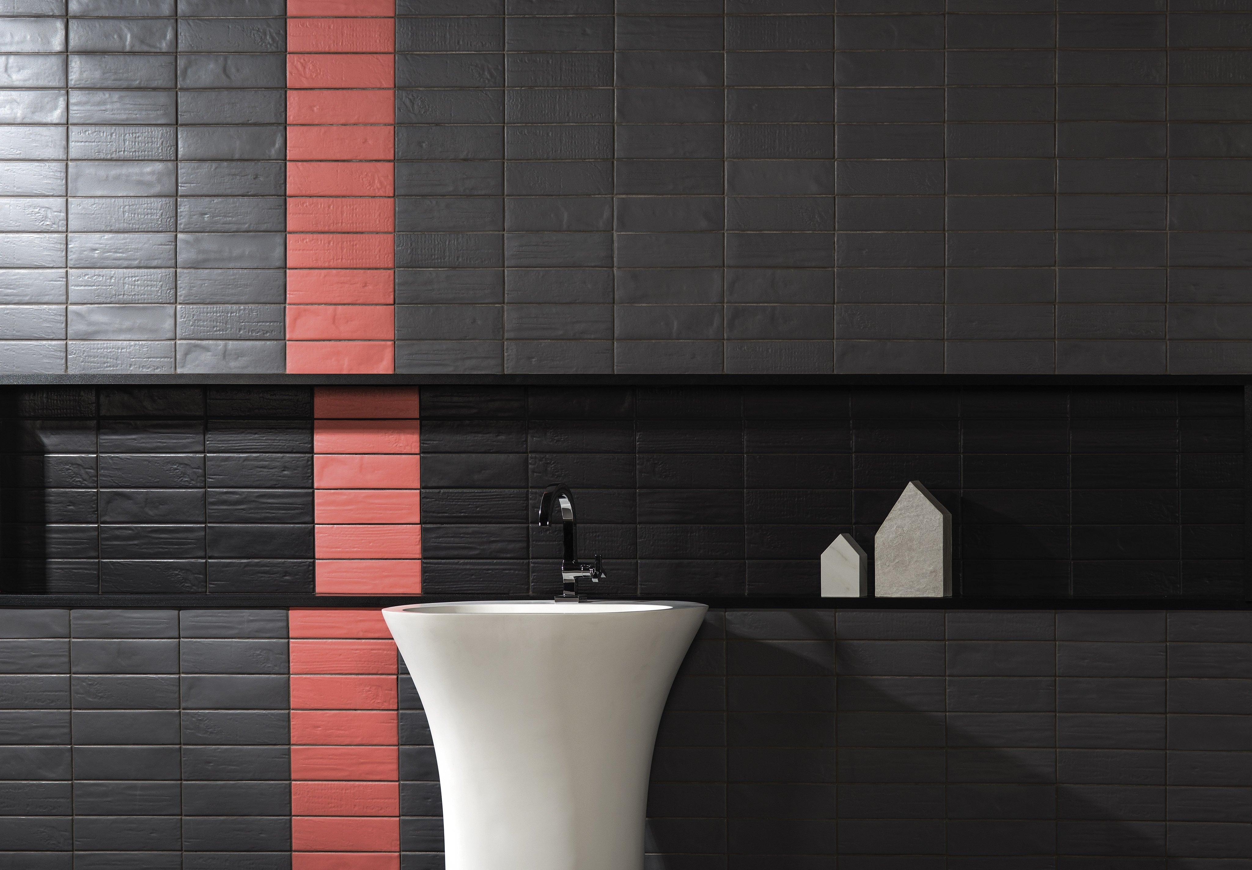 CHROMATIC ODYSSEY: Celestial Night Field Tile (2 1/2"x9"x9.5-mm | matte | pressed)