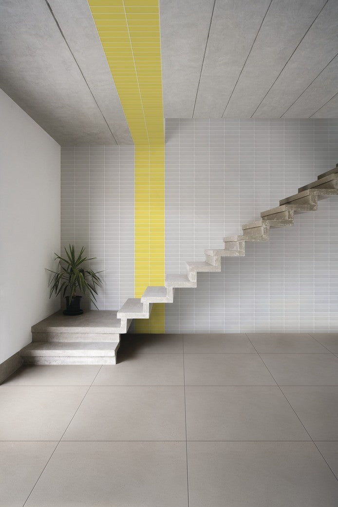 CHROMATIC ODYSSEY: Frosted Tundra Field Tile (2 1/2"x9"x9.5-mm | matte | pressed)