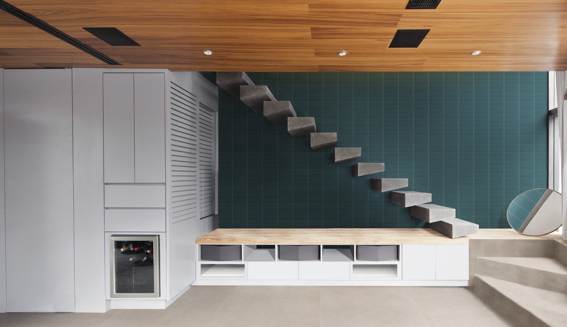 CHROMATIC ODYSSEY: Kiwi Coast Field Tile (2 1/2"x9"x9.5-mm | matte | pressed)