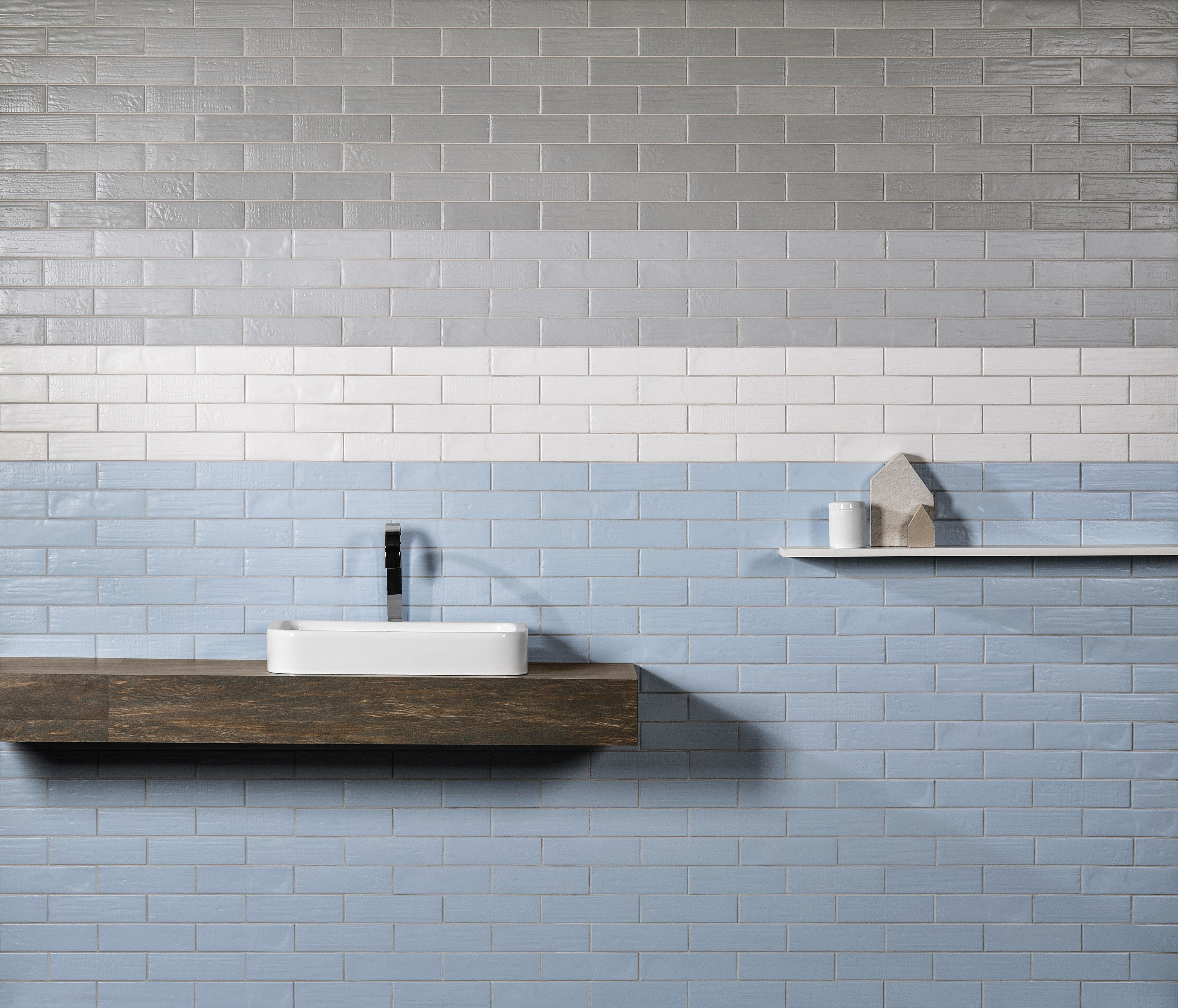 CHROMATIC ODYSSEY: Mystic Meadow Field Tile (2 1/2"x9"x9.5-mm | matte | pressed)