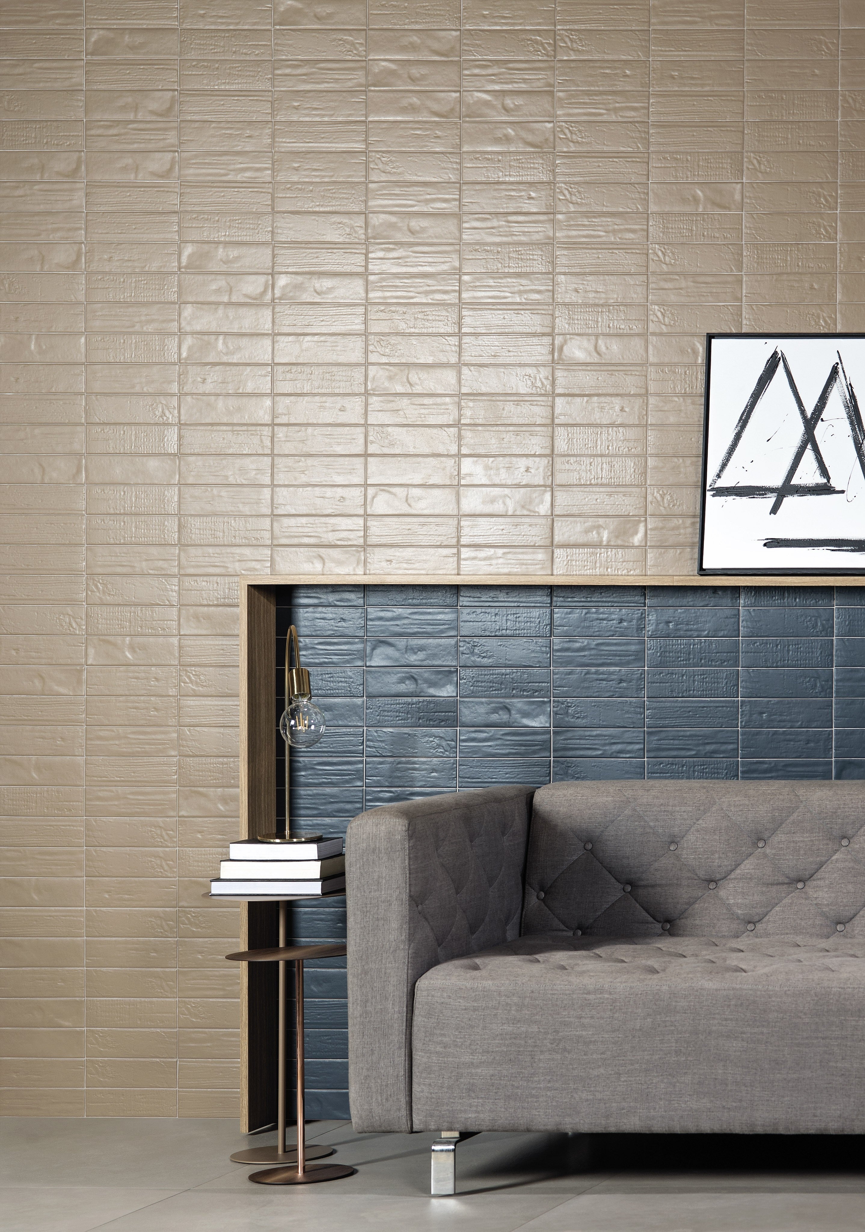 CHROMATIC ODYSSEY: Sandy Dune Field Tile (2 1/2"x9"x9.5-mm | matte | pressed)