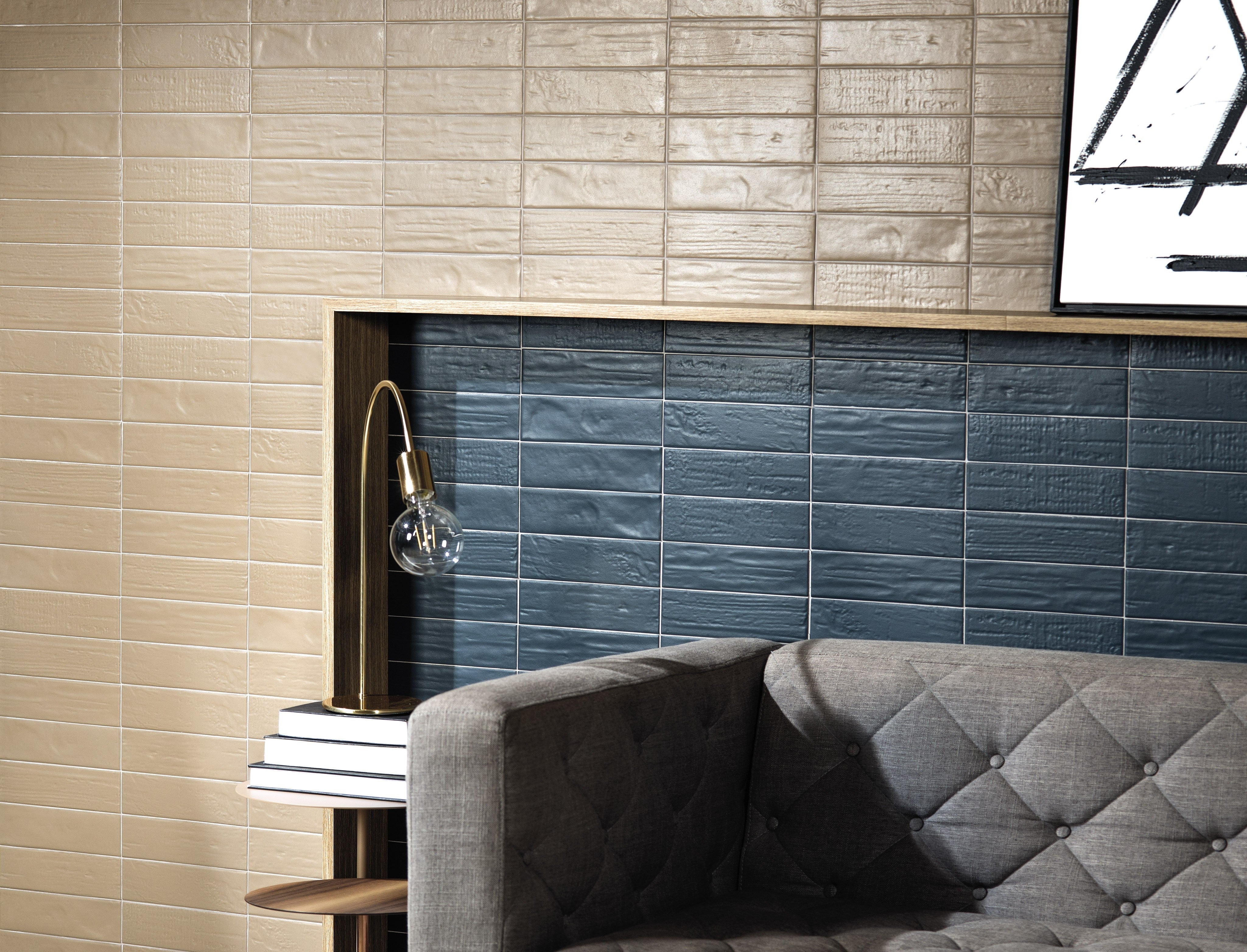 CHROMATIC ODYSSEY: Sandy Dune Field Tile (2 1/2"x9"x9.5-mm | matte | pressed)