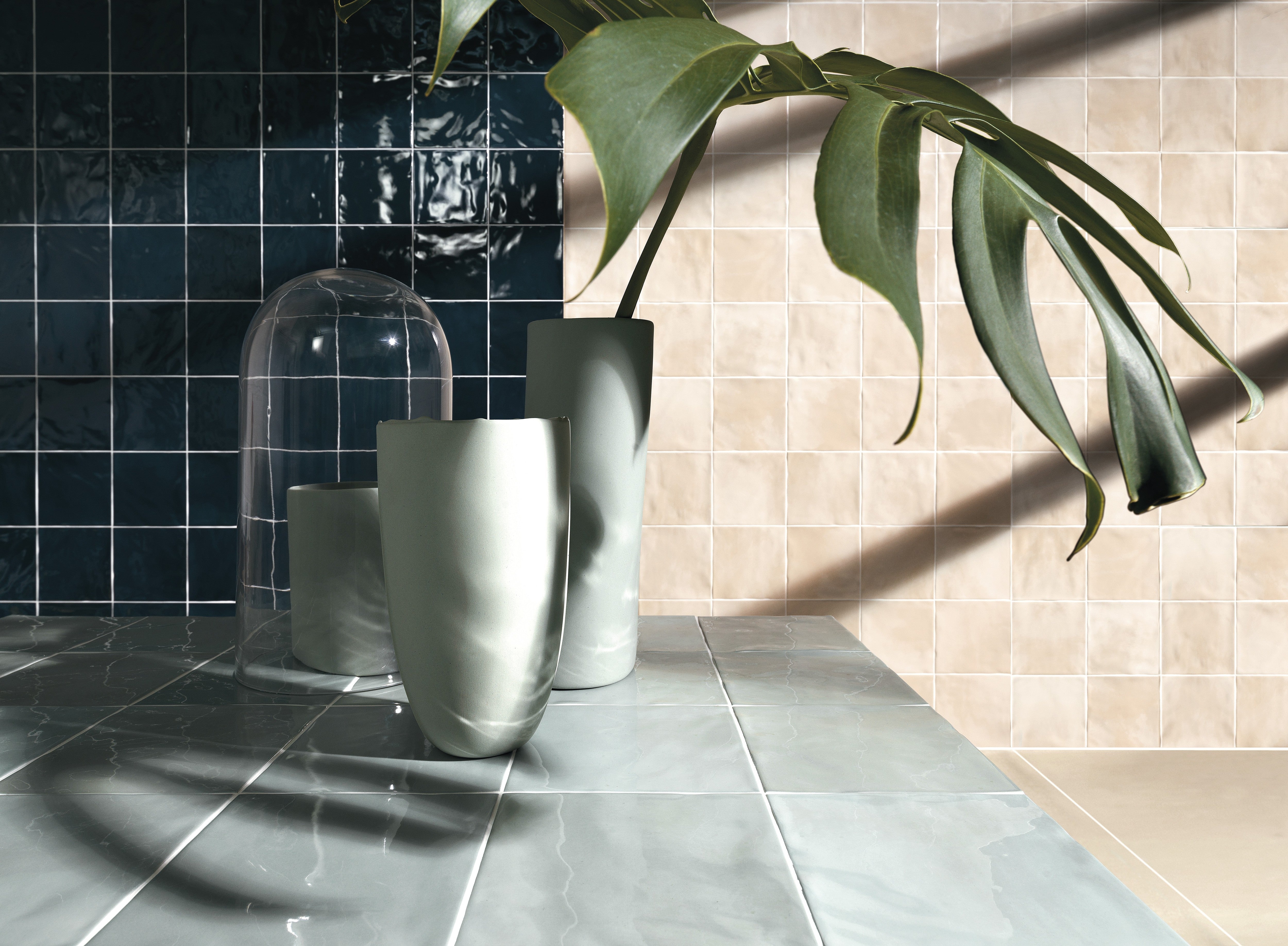 CHROMATIC SYMPHONY: Seaside Sonata Field Tile (3"x6"x9-mm | glossy | pressed)