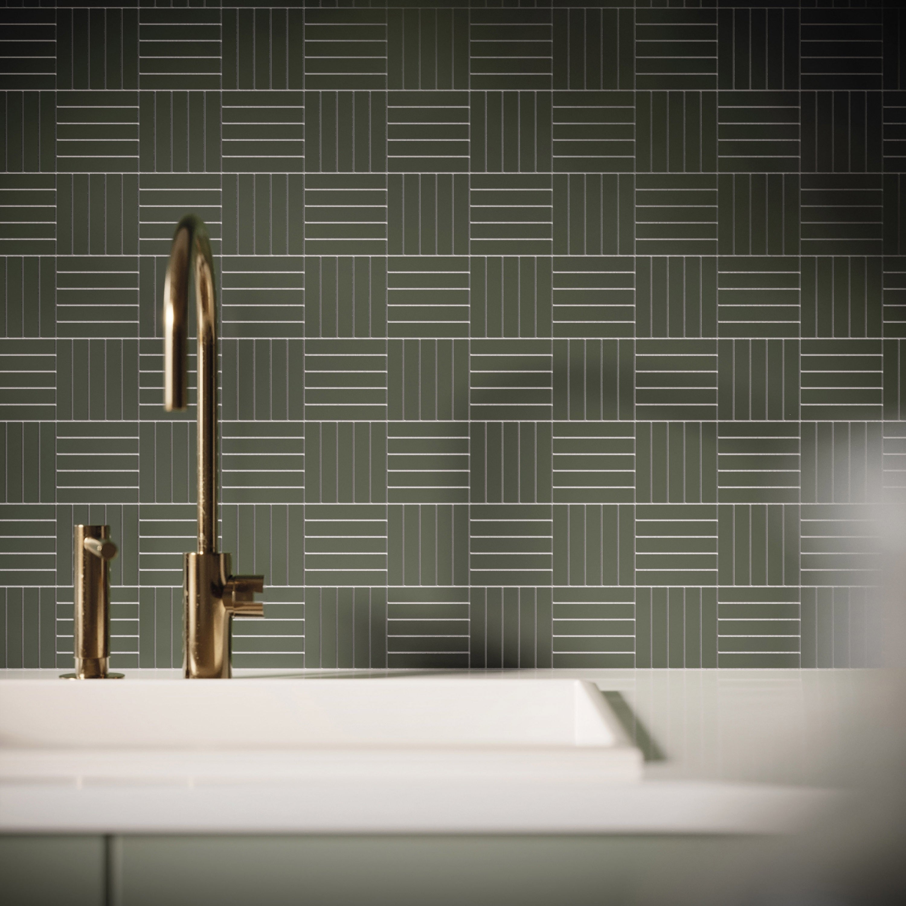 EARTHLY IMPRESSIONS: Cactus Whisper Liner Trim (3/5"x14"x15-mm | glossy | pressed)