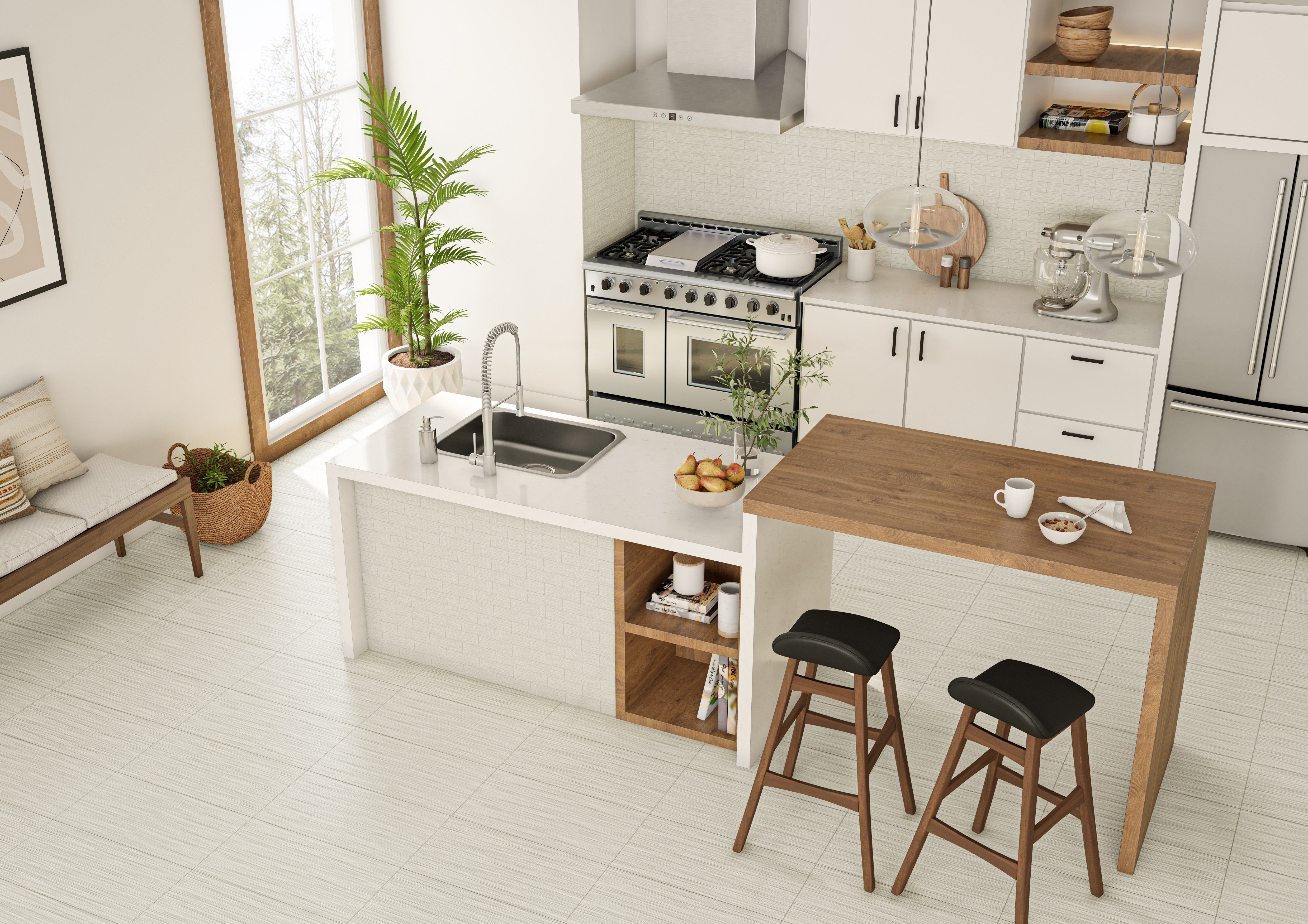 LYRICAL LEGACY: Ballad Beige Field Tile (12"x24"x7.5-mm | natural | pressed)