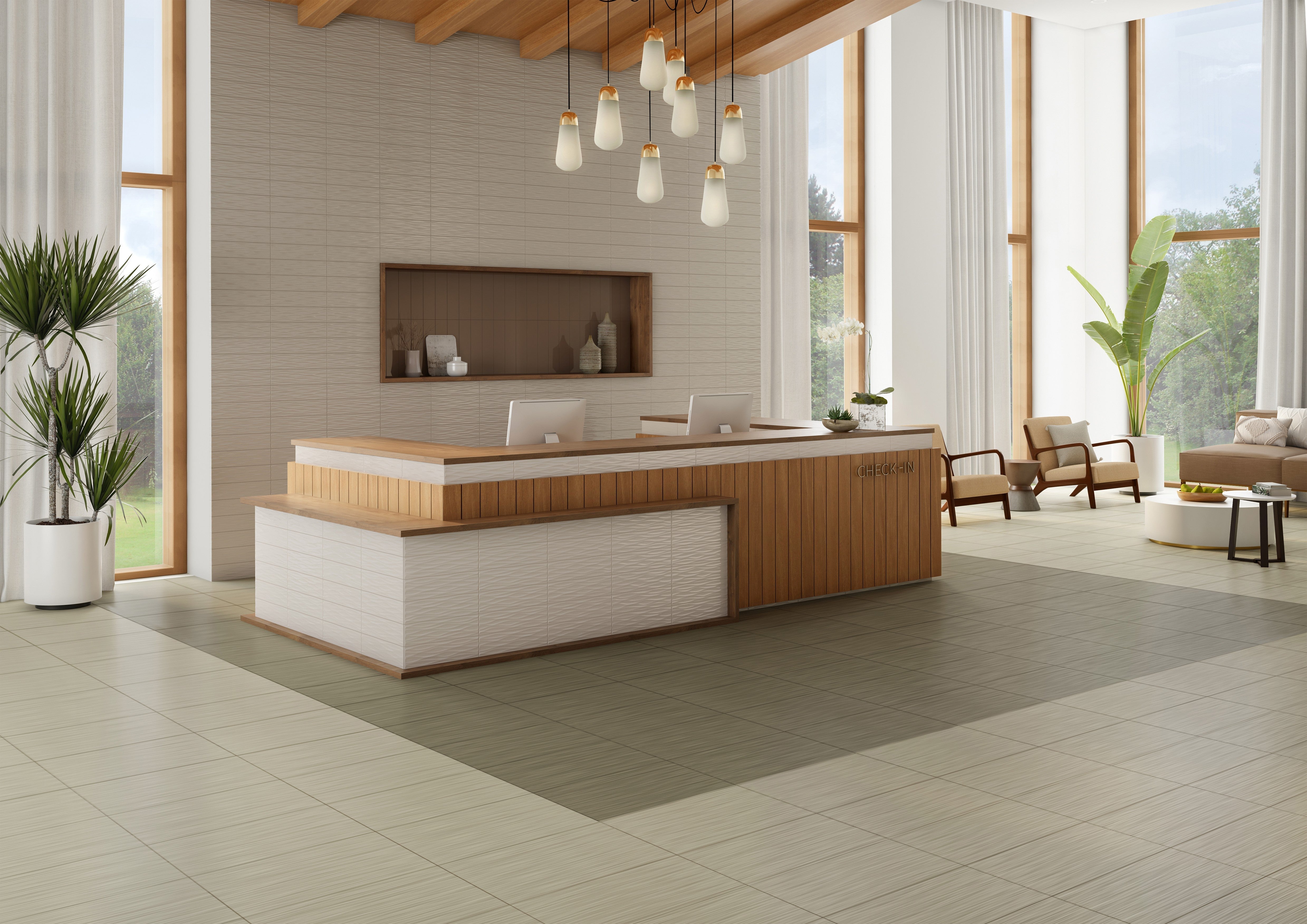 LYRICAL LEGACY: Symphony Sage Bullnose Trim (3"x12"x8-mm | natural | rectified)
