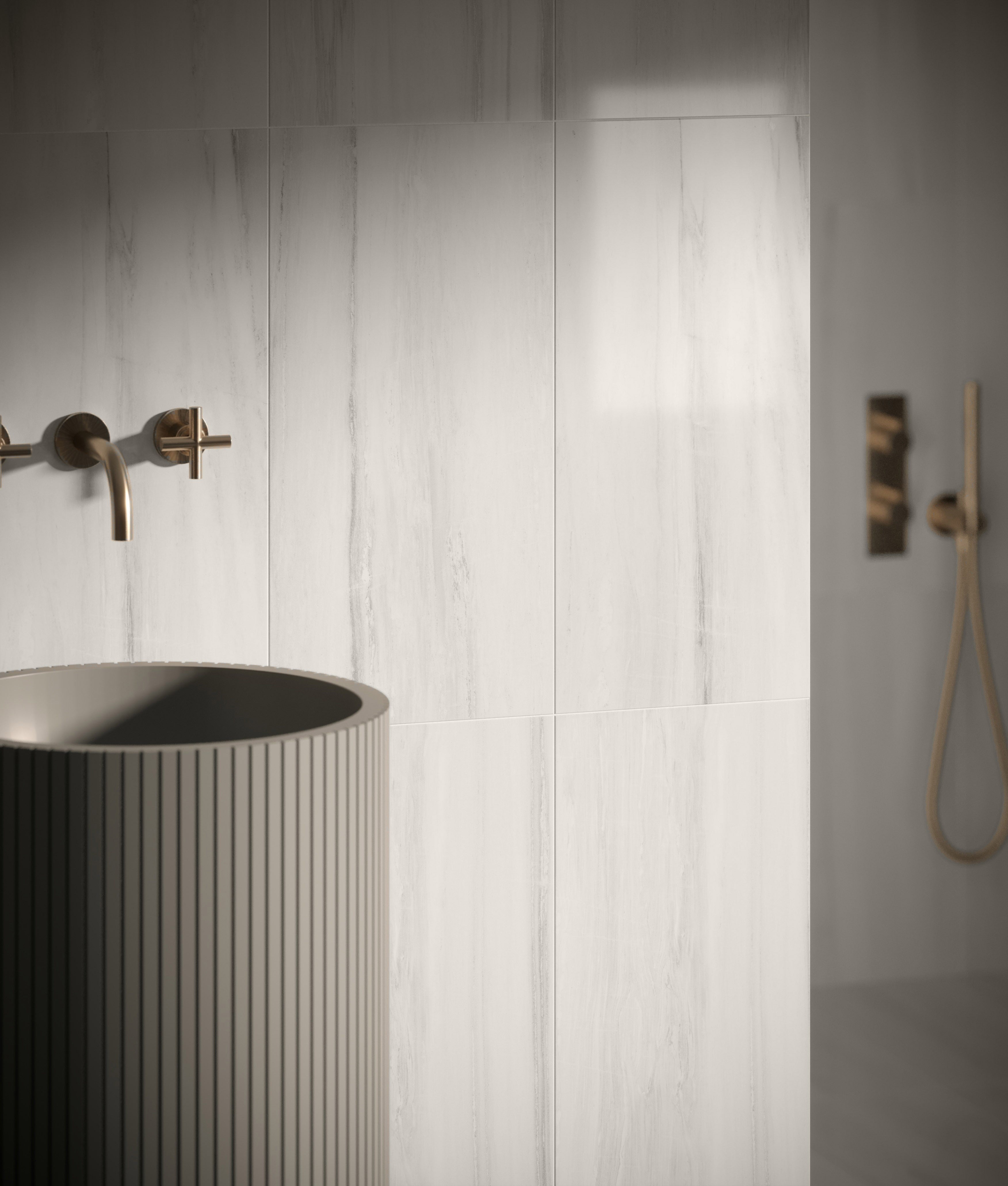 NORDIC REVERIE: Fjord Smoke Bullnose Trim (3"x12"x8-mm | polished | rectified)
