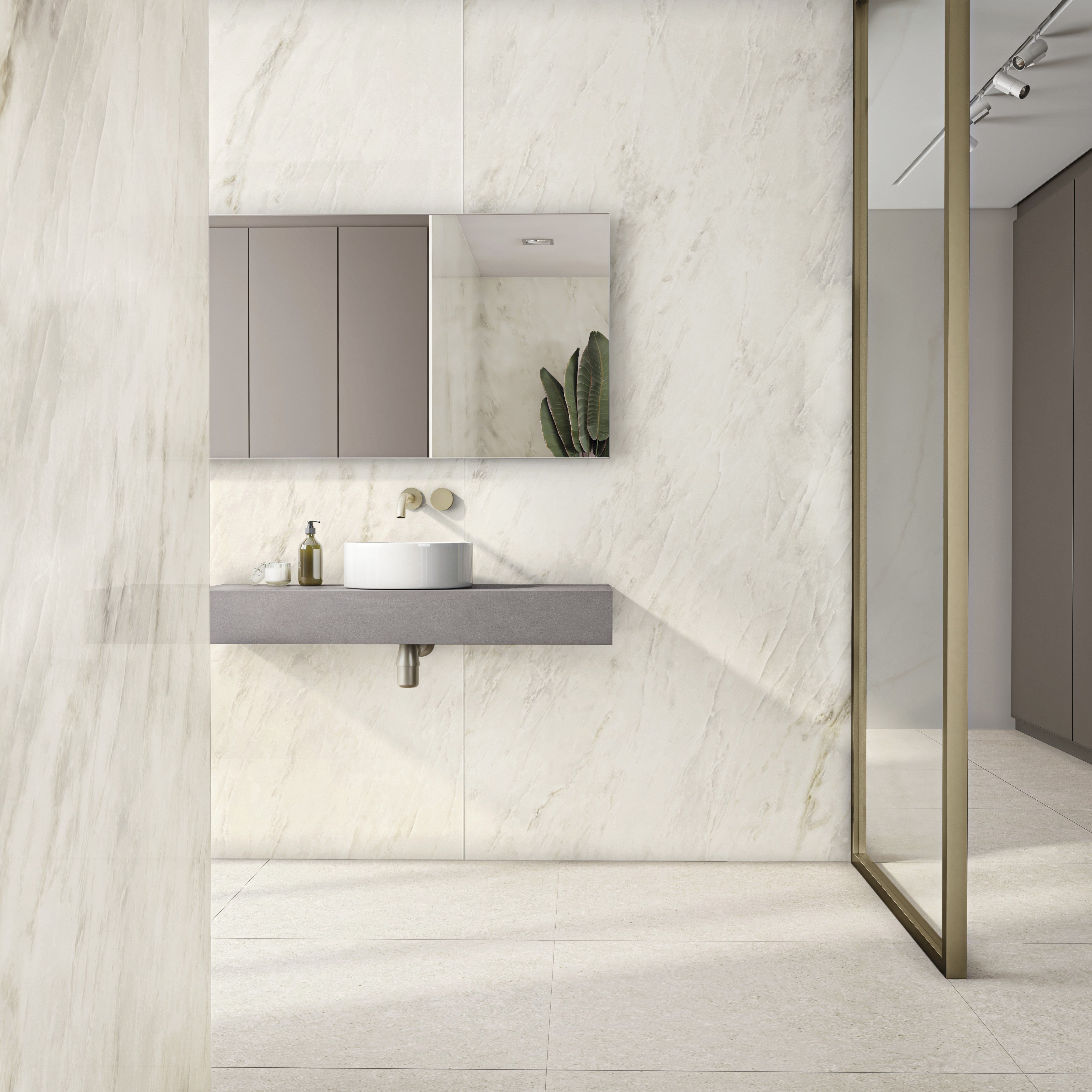 OBSIDIAN OPULENCE: Ebony Enigma Field Tile (24"x48"x8.5-mm | natural | rectified)