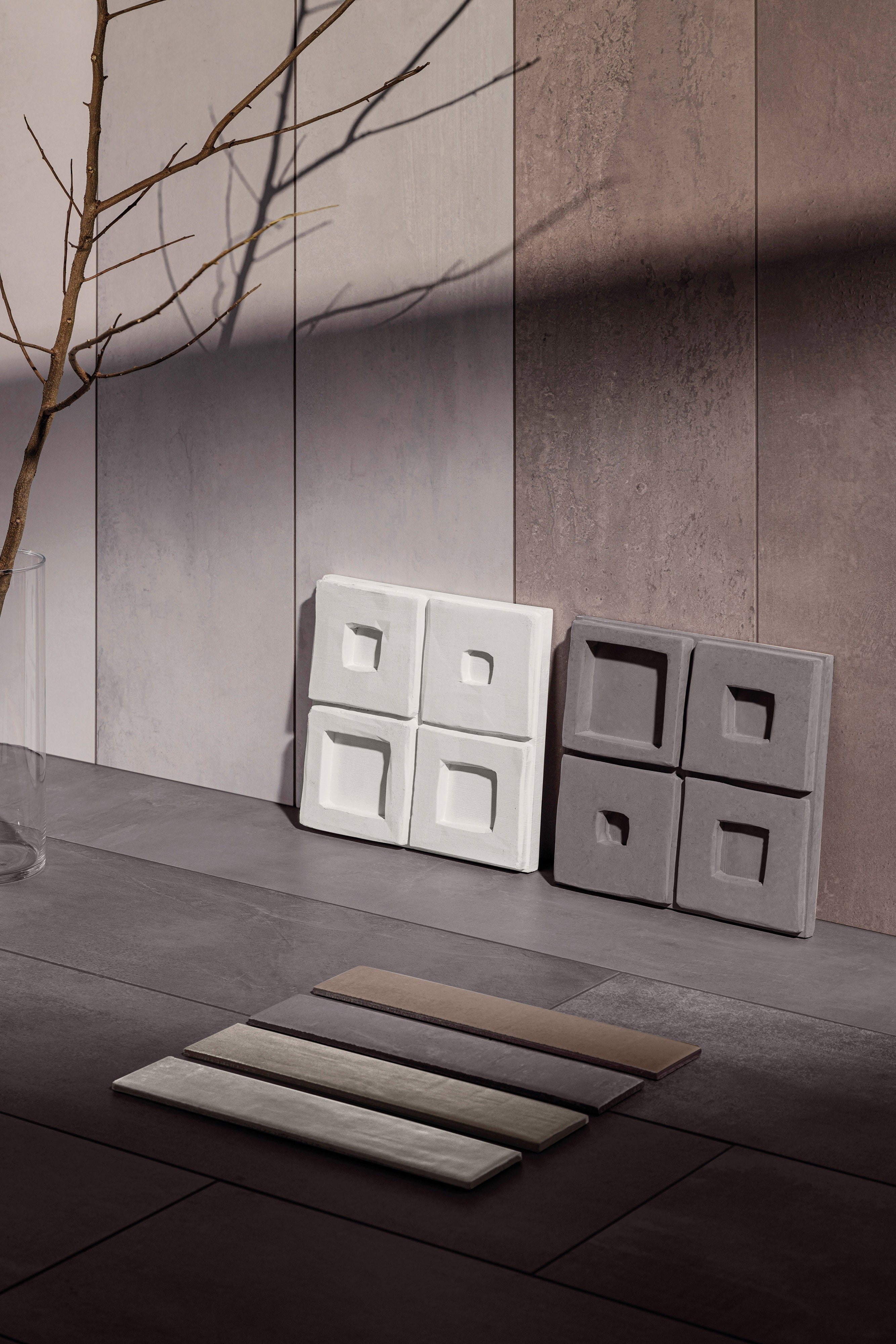 PRISTINE ELEGANCE: Coal Charisma Field Tile (24"x48"x8.5-mm | natural | rectified)