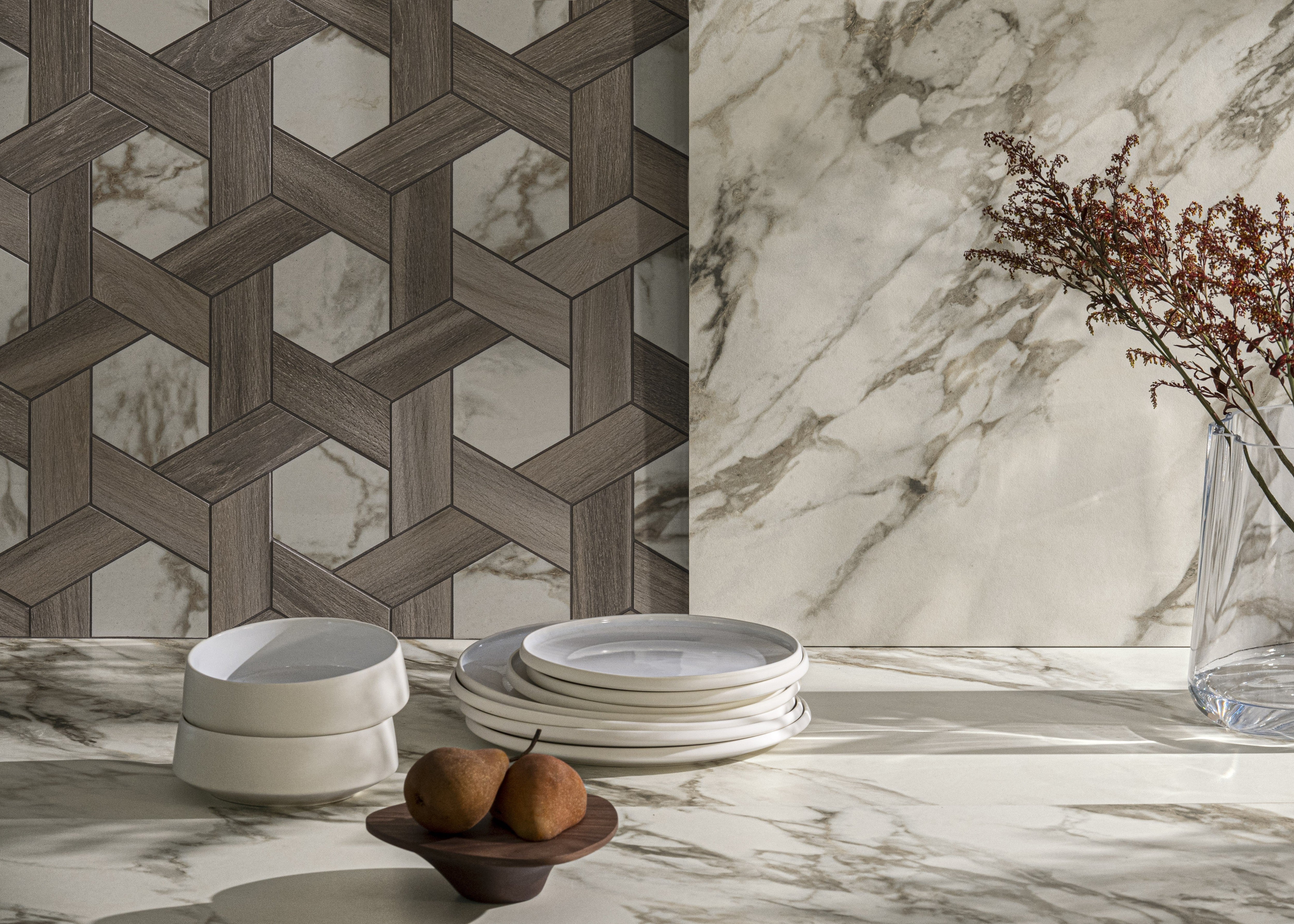 RENAISSANCE RESONANCE: Classic Fresco Bullnose Trim (3"x12"x8-mm | natural | rectified)