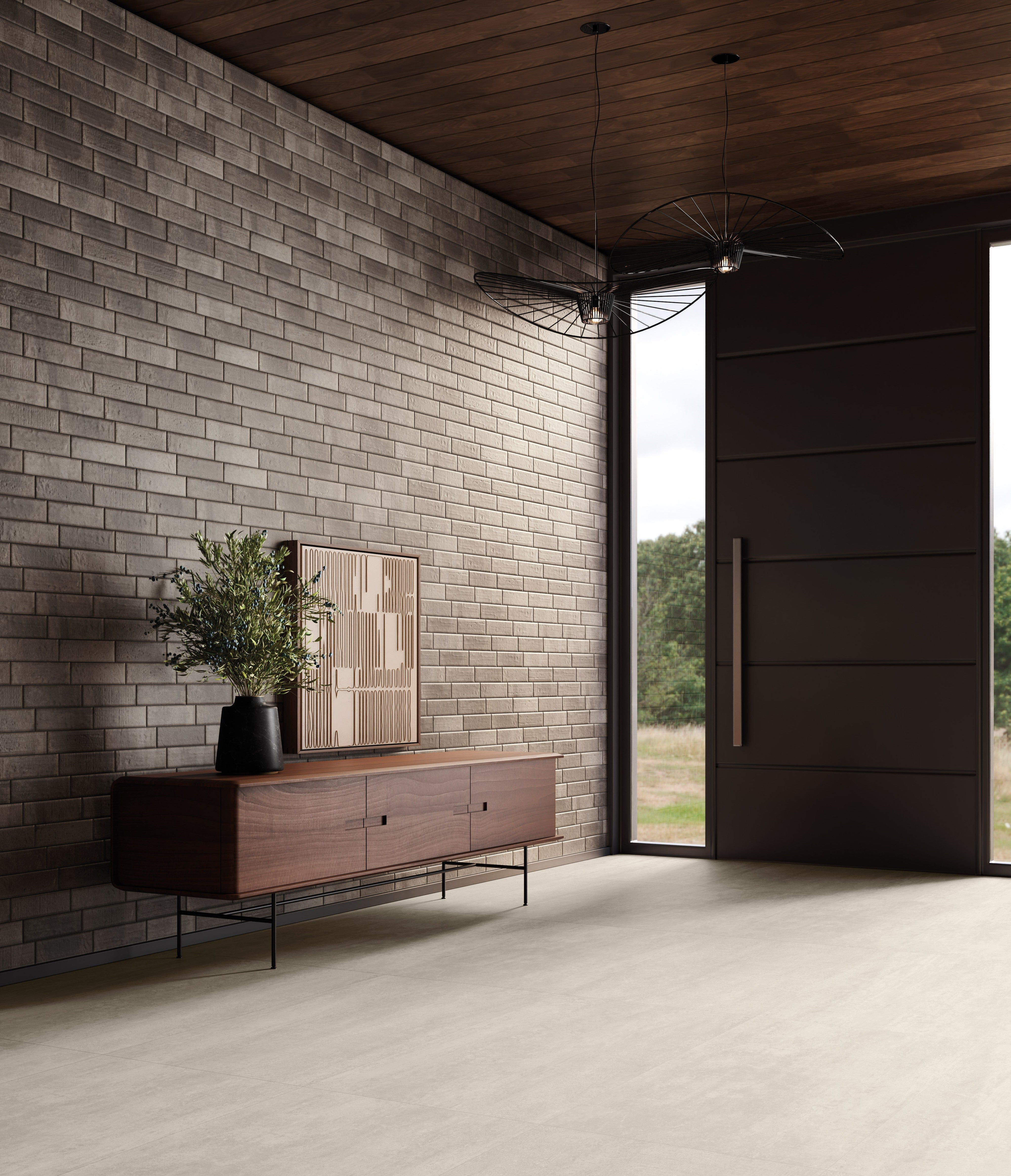 RIVIERA RHAPSODY: Riviera Reverberation Field Tile (2 1/2"x9"x9.5-mm | matte | pressed)