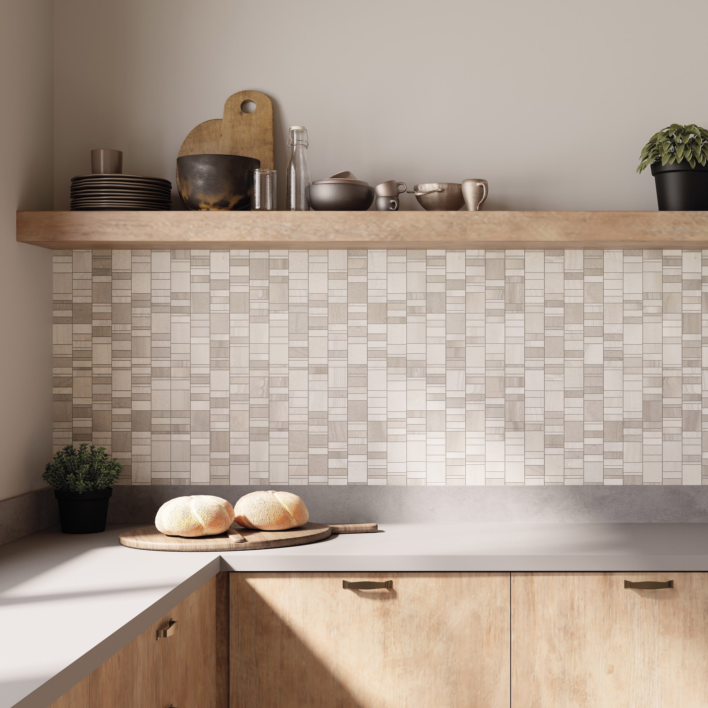 SILHOUETTE SANDS: Marshmallow Bliss Field Tile (24"x48"x8-mm | natural | rectified)