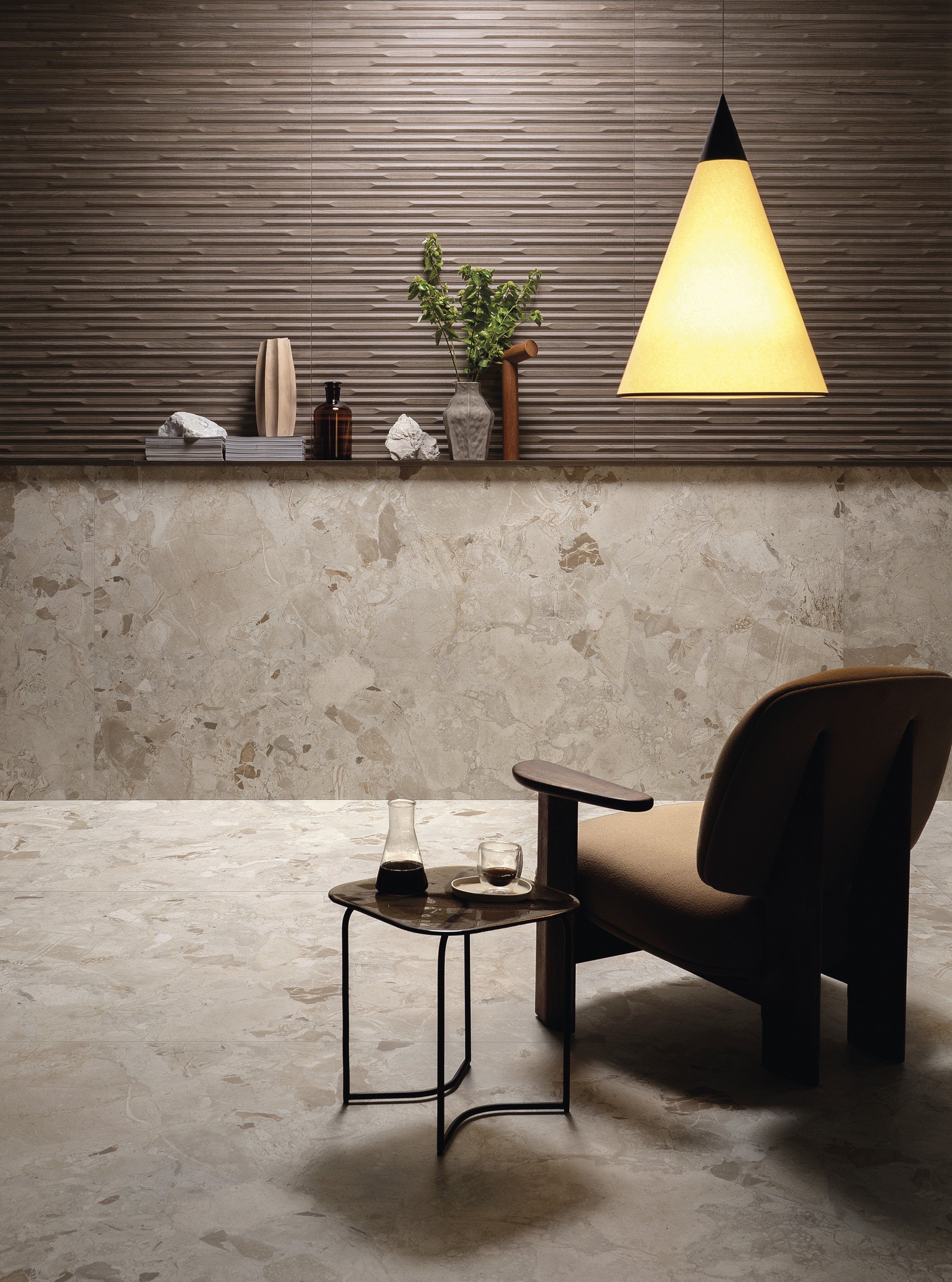 STONEWORK SONATA: Almond Aria Field Tile (24"x48"x13-mm | natural | rectified)