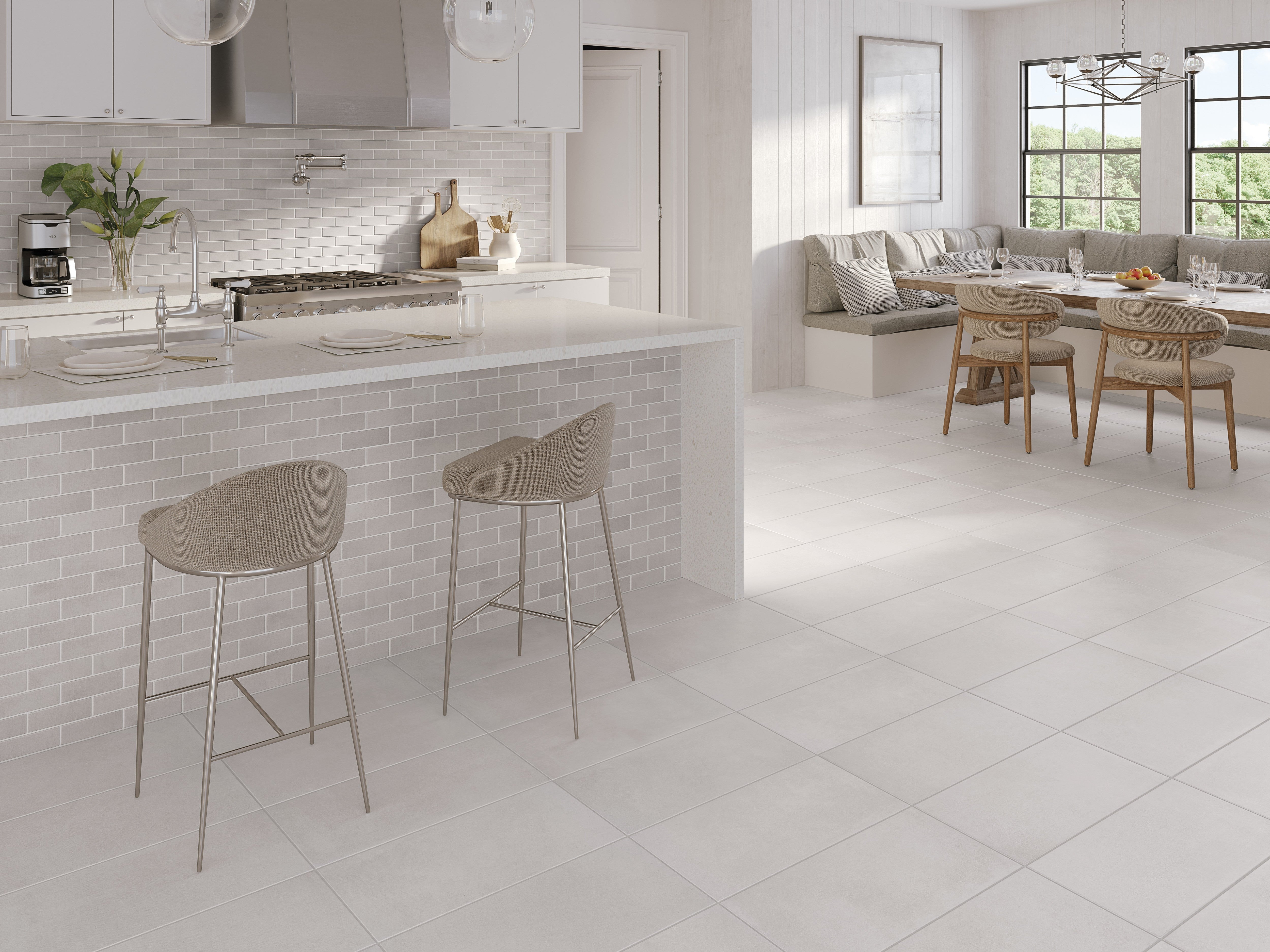 SYMPHONIC SILHOUETTES: Ivory Improv Bullnose Trim (3"x12"x8-mm | natural | rectified)