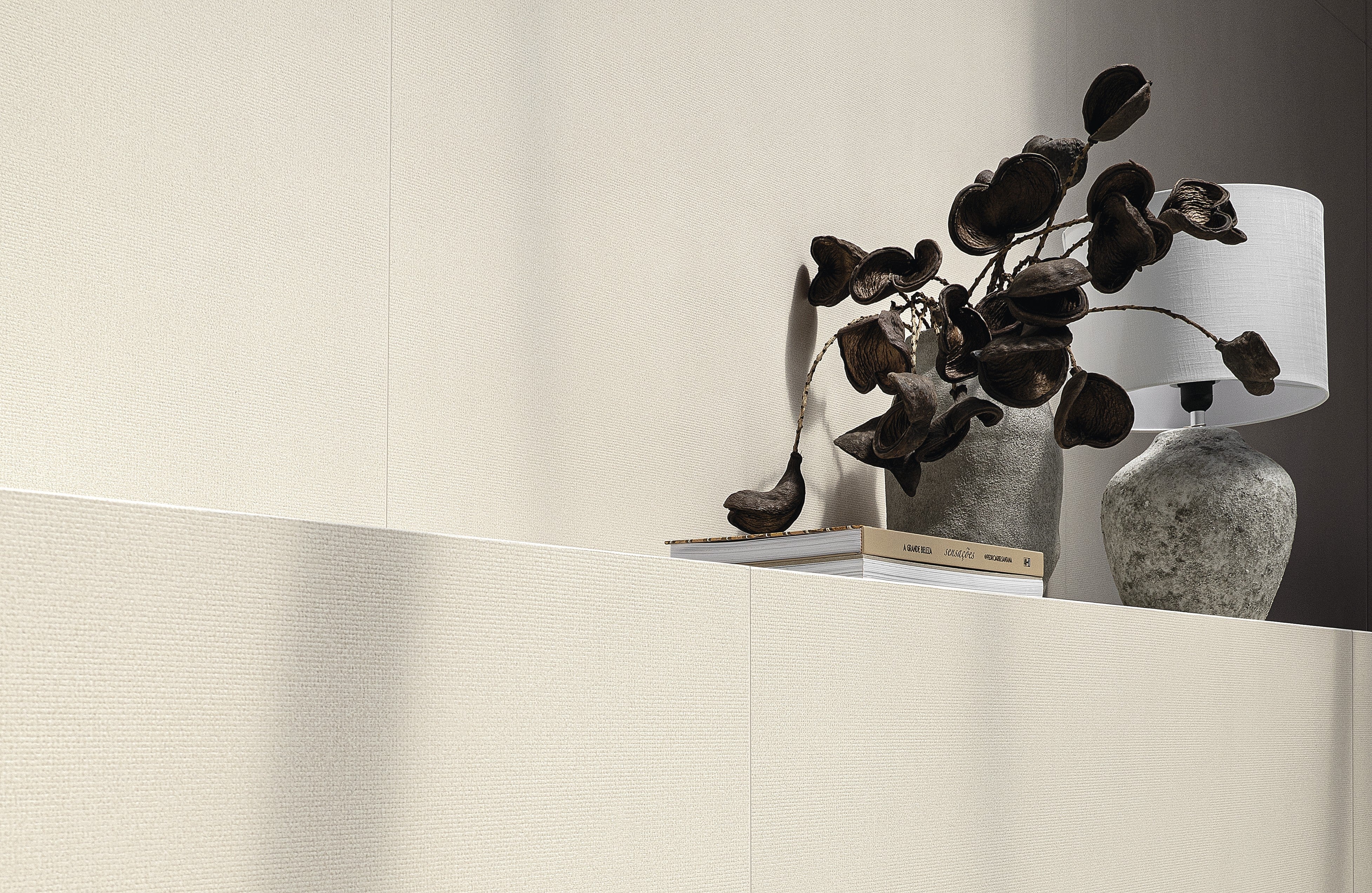 TACTILE STUDIO: Pressed Parchment Field Tile (48"x48"x7-mm | natural | rectified)