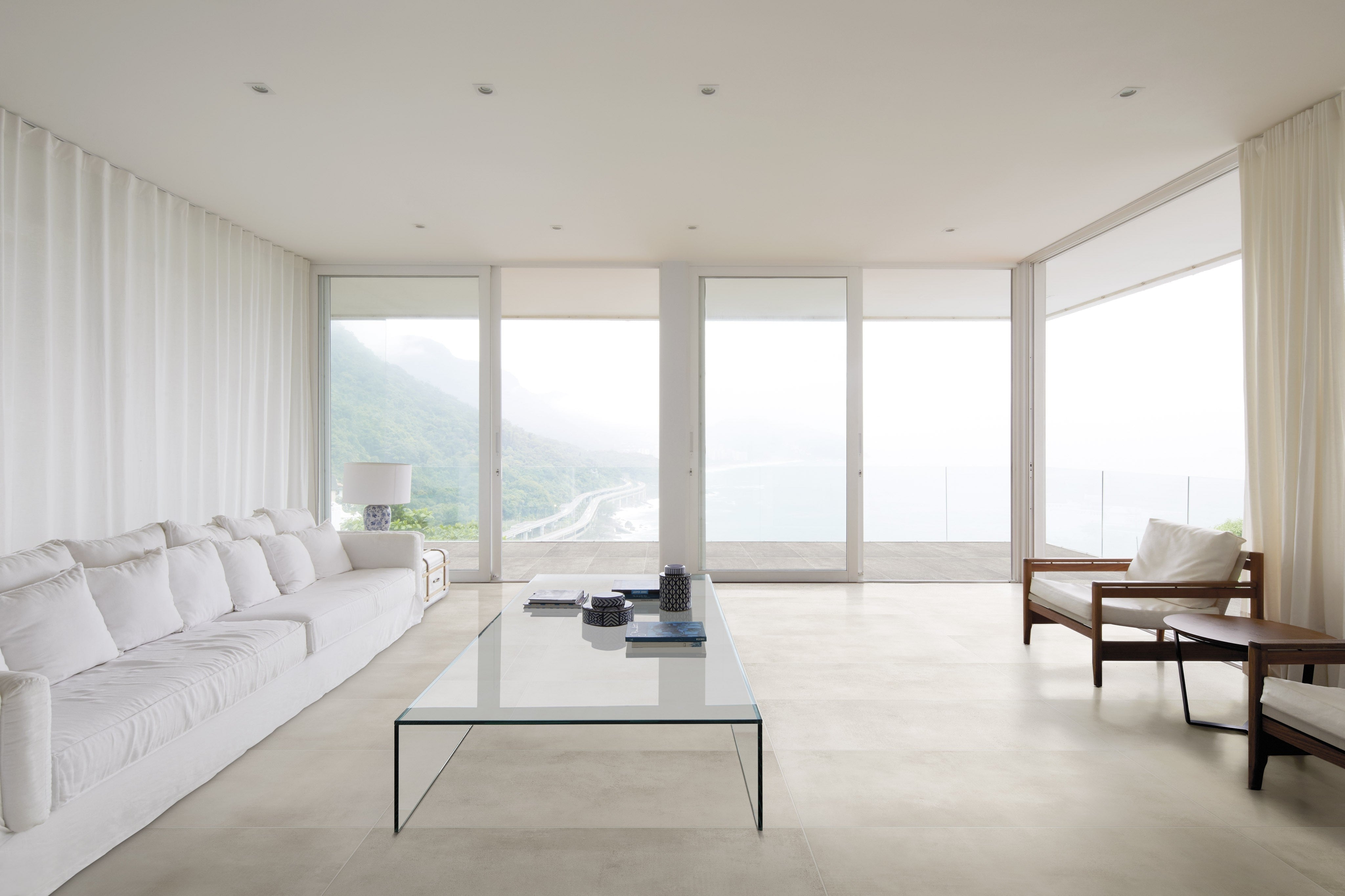 URBAN METROPOLIS: Raw Cityscape Bullnose Trim (3"x12"x10-mm | natural | rectified)