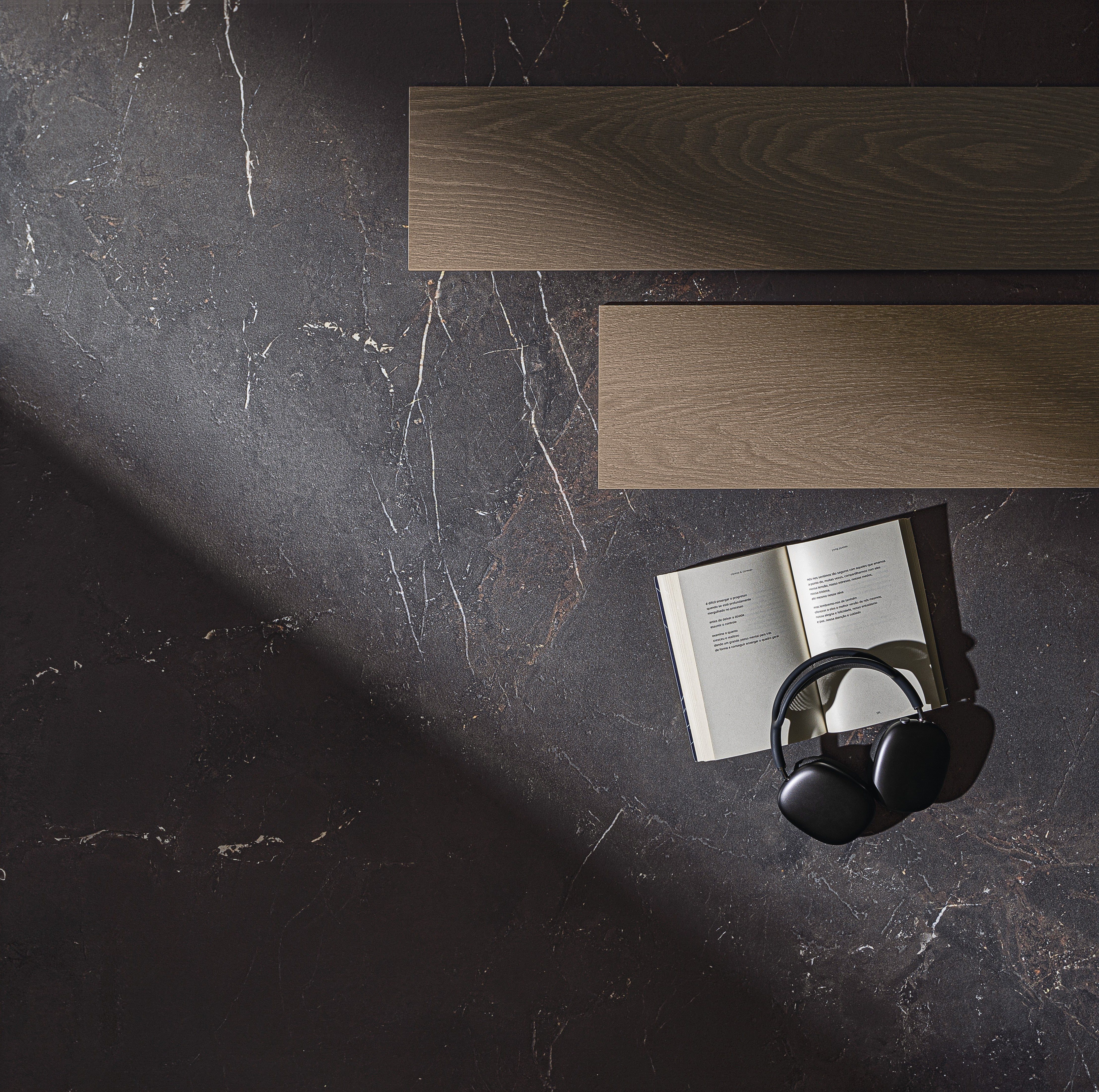 URBAN SILHOUETTE: City Shadow Field Tile (12"x24"x8-mm | polished | rectified)