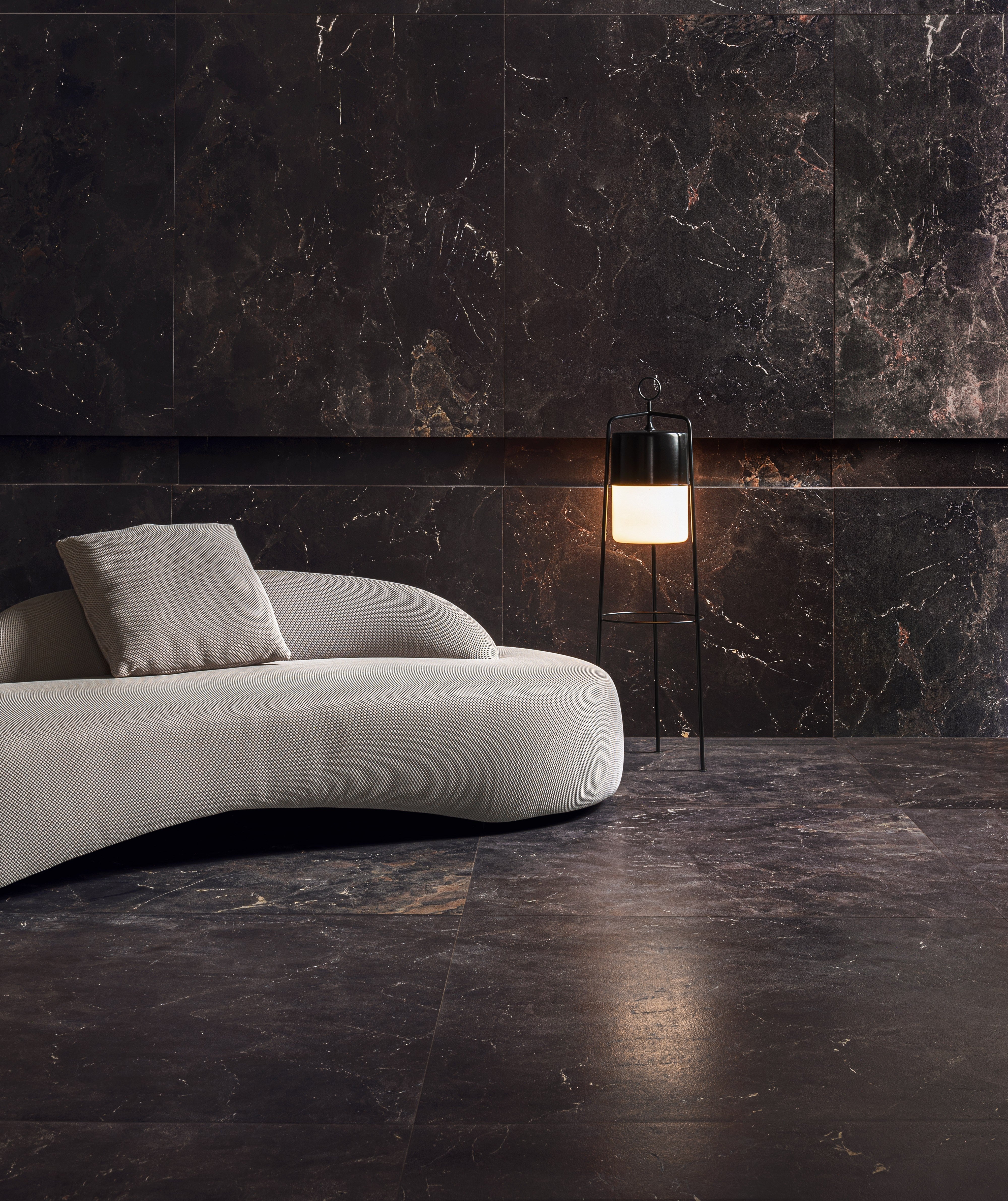 URBAN SILHOUETTE: City Shadow Field Tile (24"x48"x8.5-mm | polished | rectified)