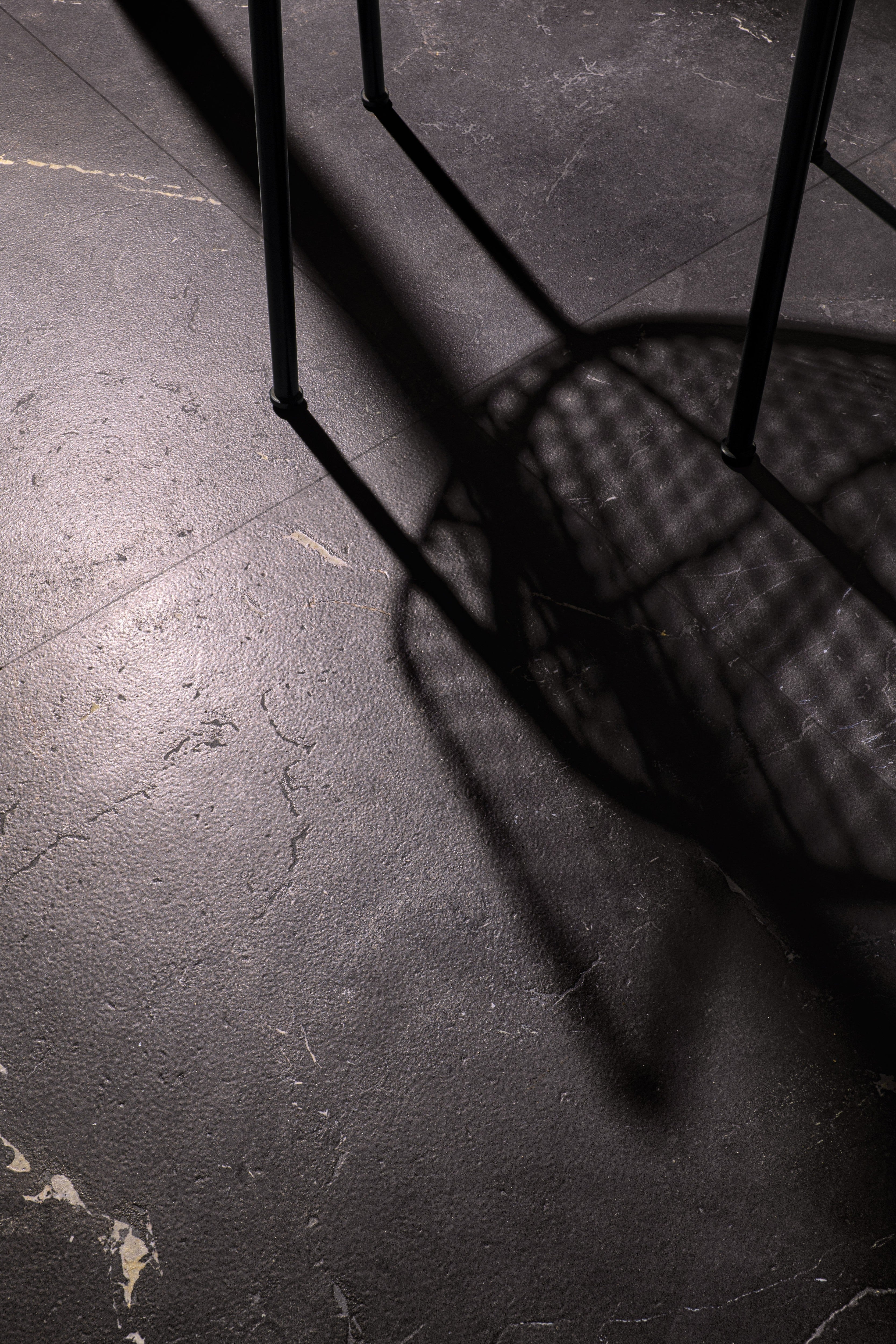 URBAN SILHOUETTE: City Shadow Straight Stack 1.5X1.5 Mosaic (12"x12"x8-mm | natural | rectified)