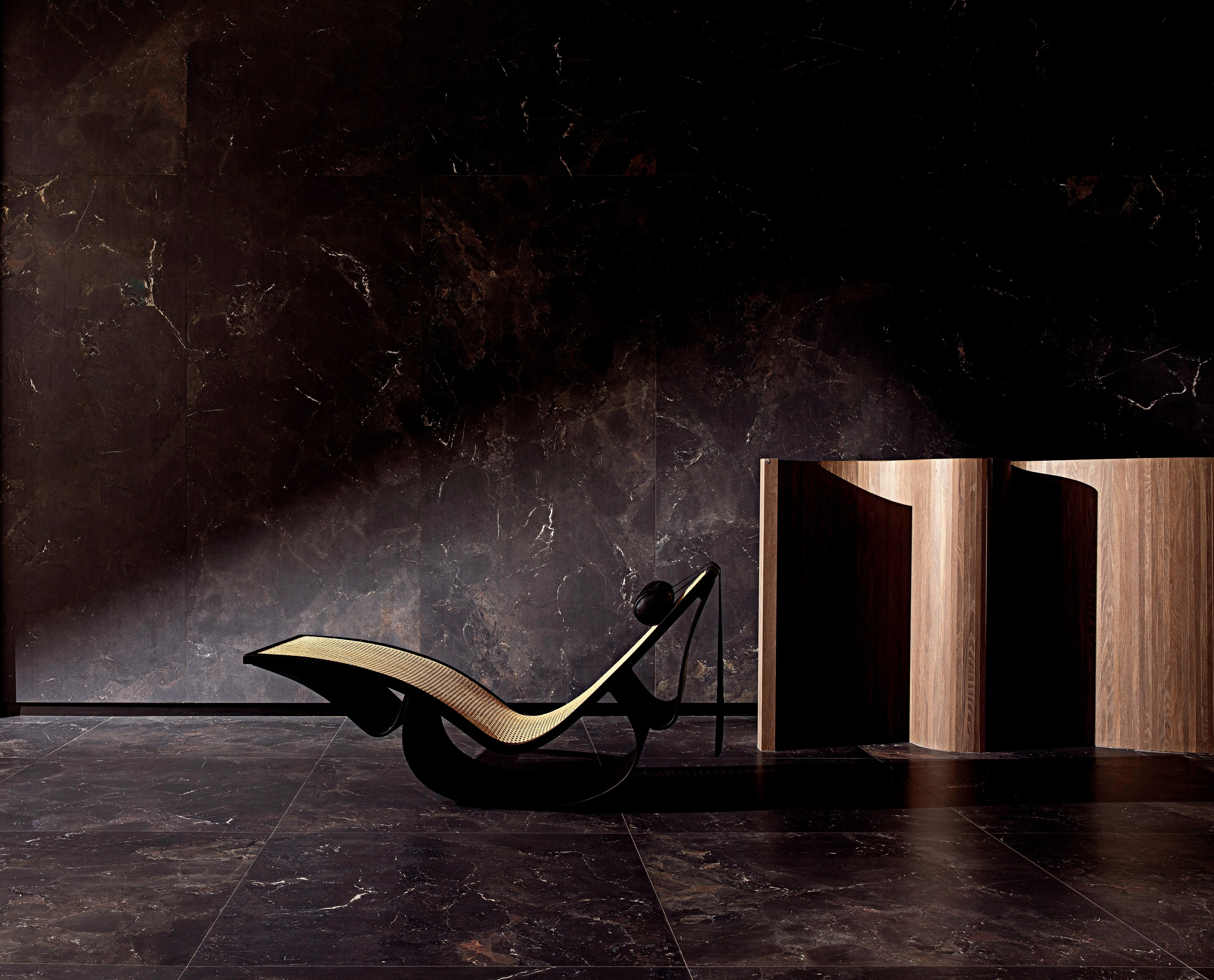 URBAN SILHOUETTE: City Shadow Straight Stack 1.5X1.5 Mosaic (12"x12"x8-mm | polished | rectified)