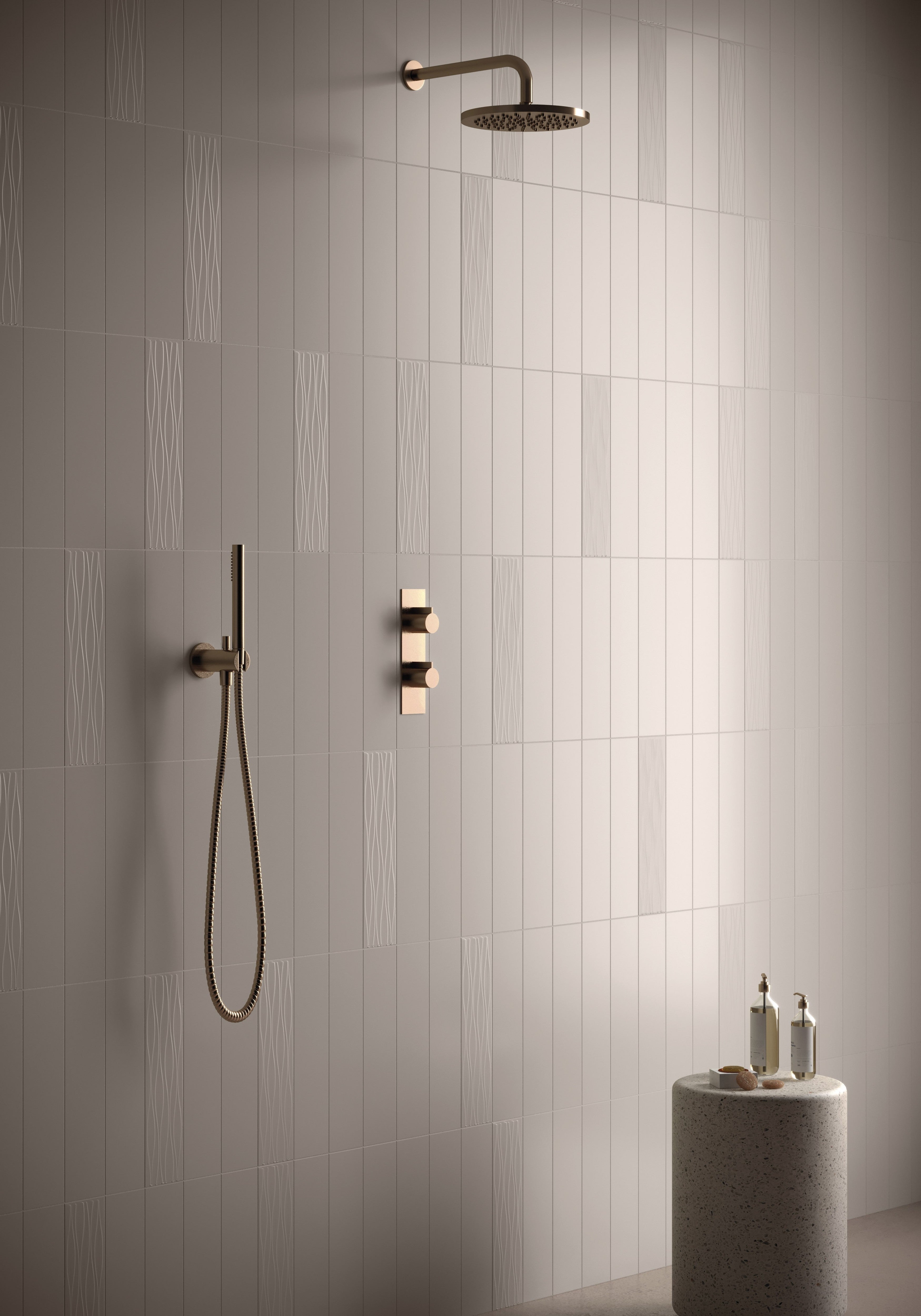 VANGUARD VISTA: Cloud Canopy Flow Field Tile (4"x16"x7-mm | matte | pressed)