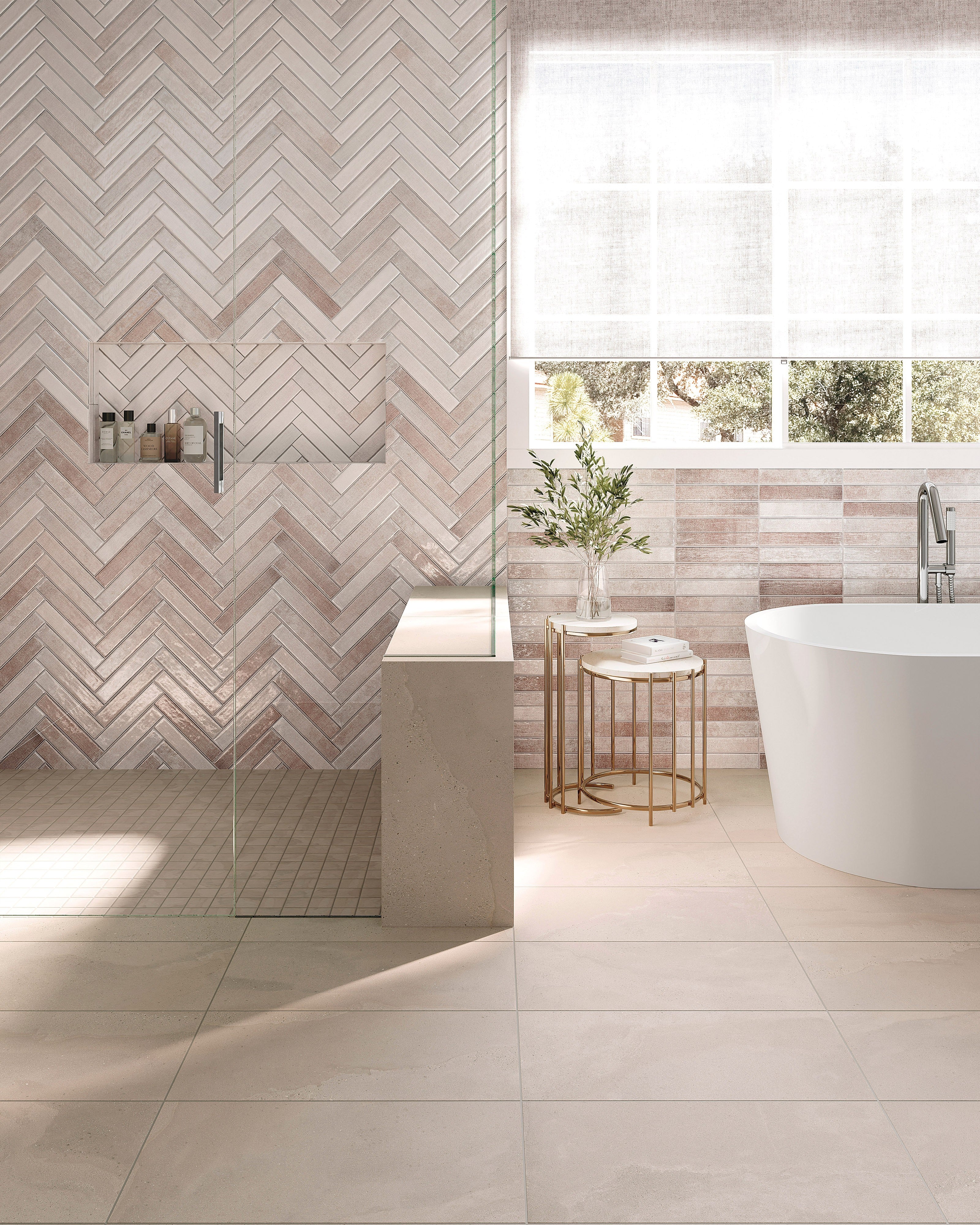 VENETIAN VISTA: Lido Luster Field Tile (24"x48"x8.5-mm | natural | rectified)