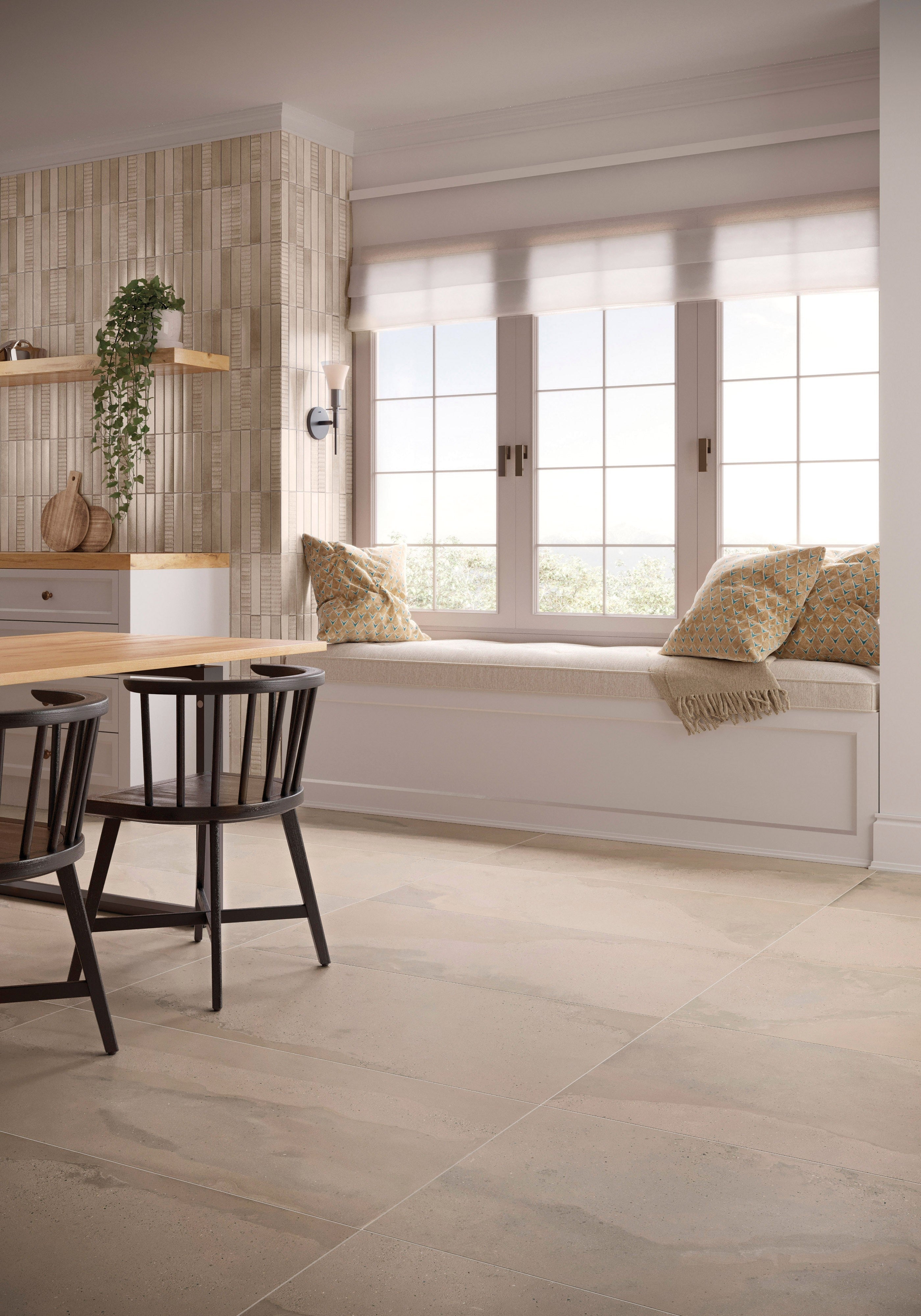 VENETIAN VISTA: Serenissima Squall Straight Stack 2X2 Mosaic (12"x12"x8-mm | natural | rectified)
