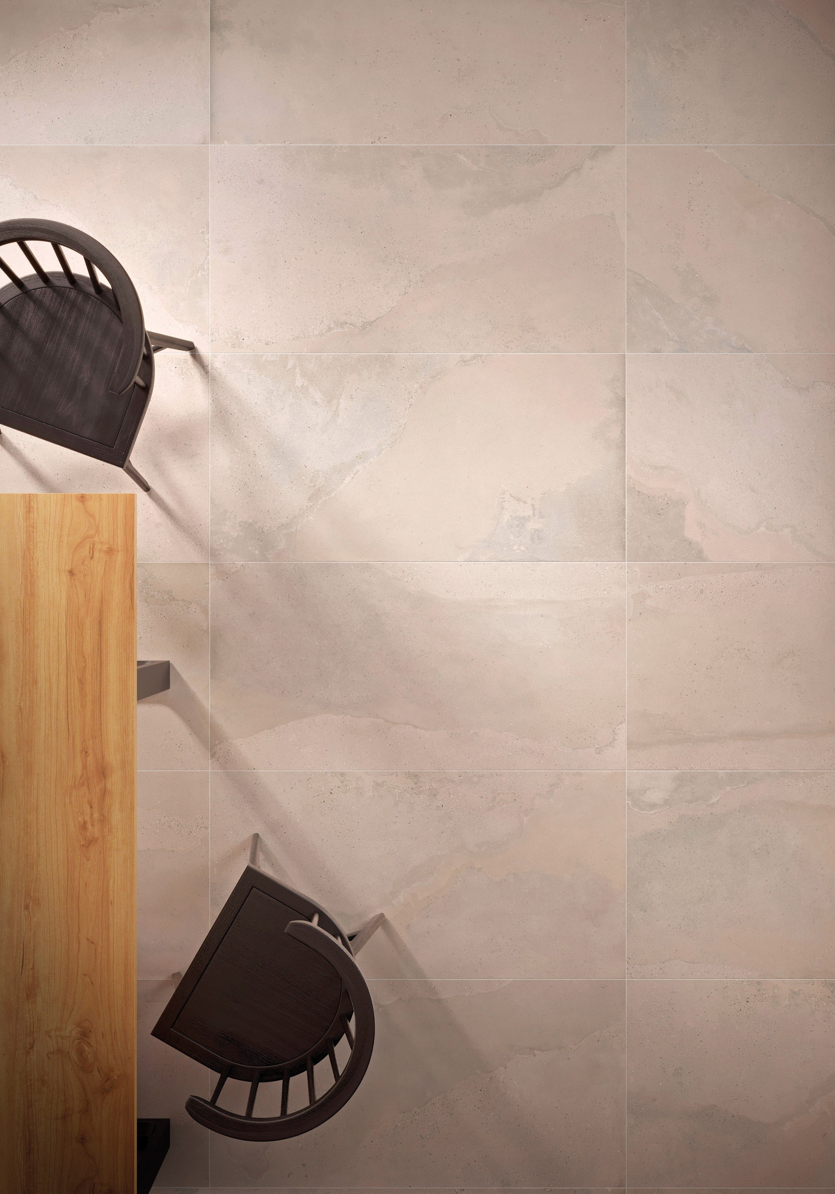 VENETIAN VISTA: Serenissima Squall Straight Stack 2X2 Mosaic (12"x12"x8-mm | natural | rectified)