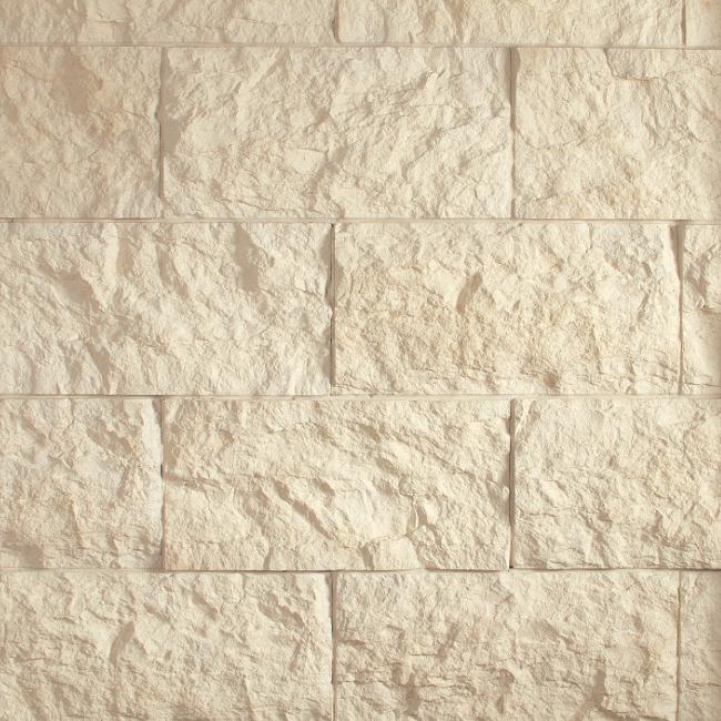 Urban Rectangle 10" x 20" Sandollar wall panels by Creative Mines, primary product image. Premium stone veneer for exterior and interior walls.
