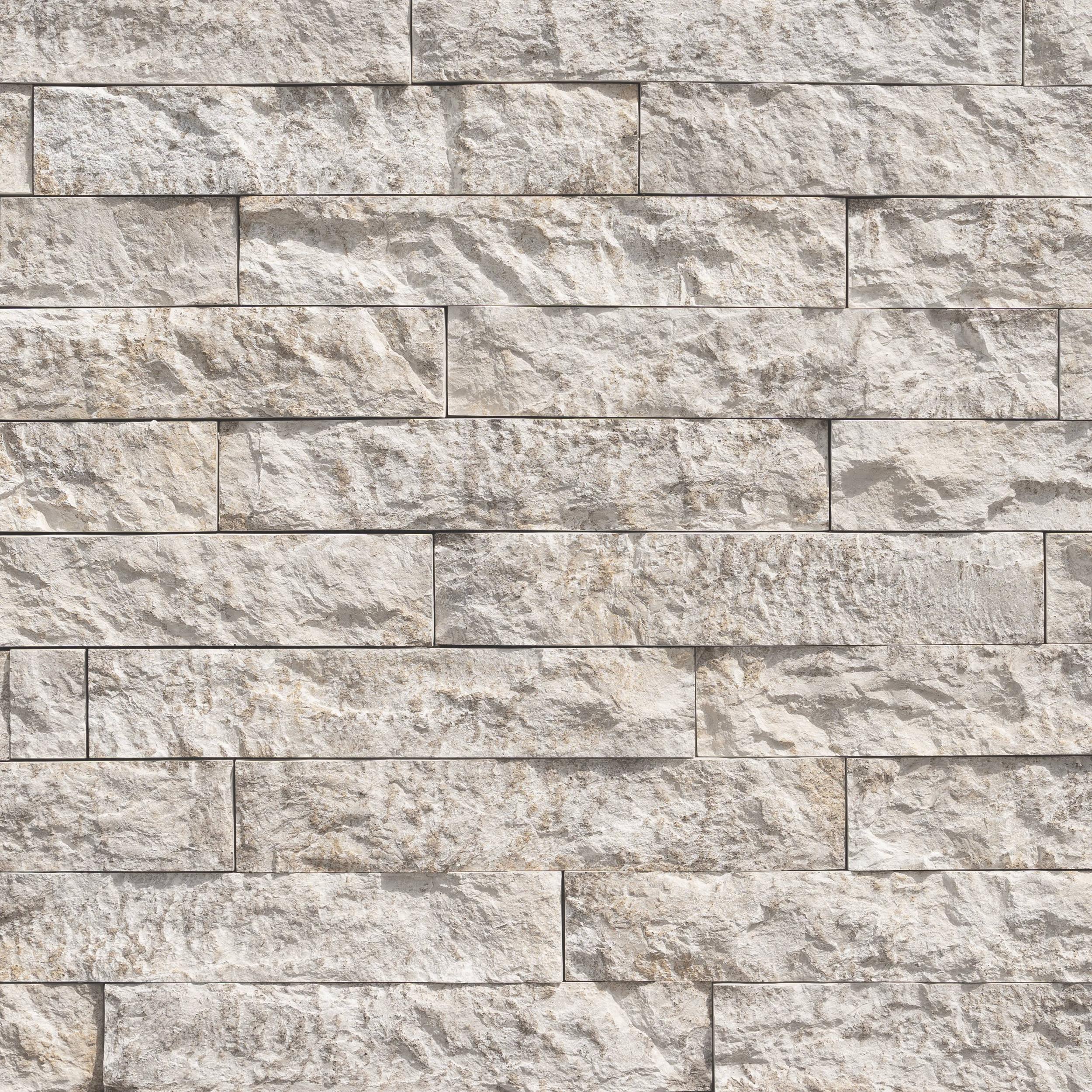 Urban Strip 4" x 22" Morninglight wall panels by Creative Mines, primary product image. Premium stone veneer for exterior and interior walls.